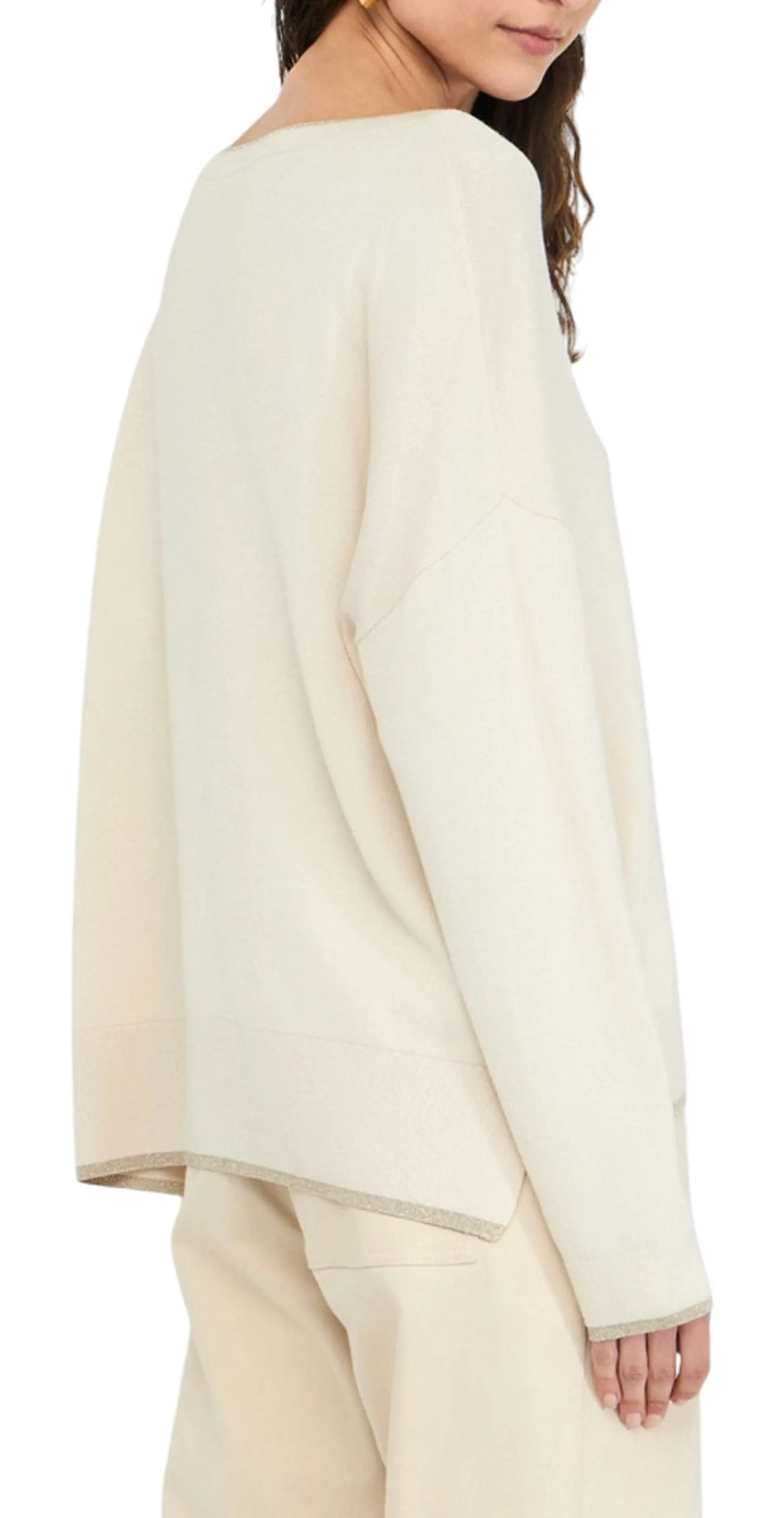Liujo Jeans Maglia Liujo Beige Mf5228Ms49I 156733