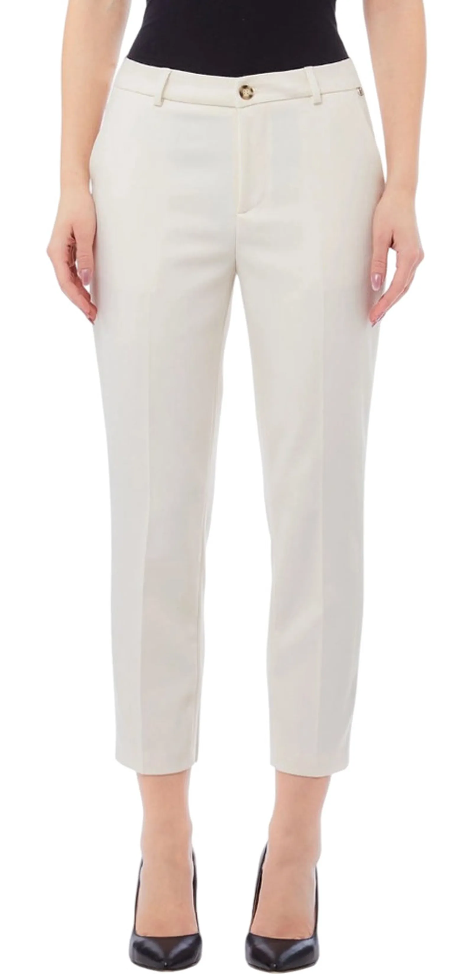 Liujo Jeans Pantalone Bianco Mf5136T4334 163662