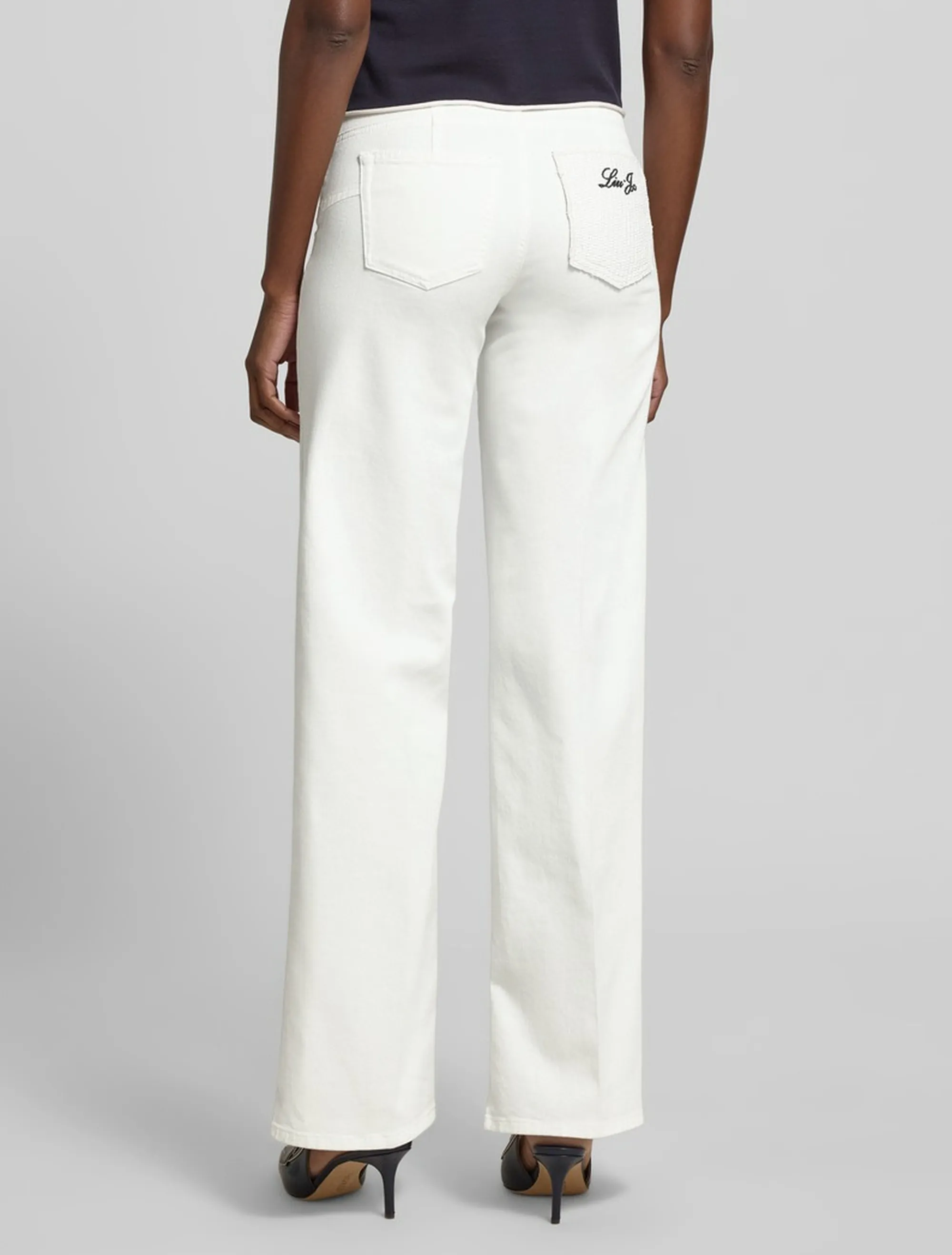 Liujo Jeans B'Trousers ' White Wa6274T1816 179332