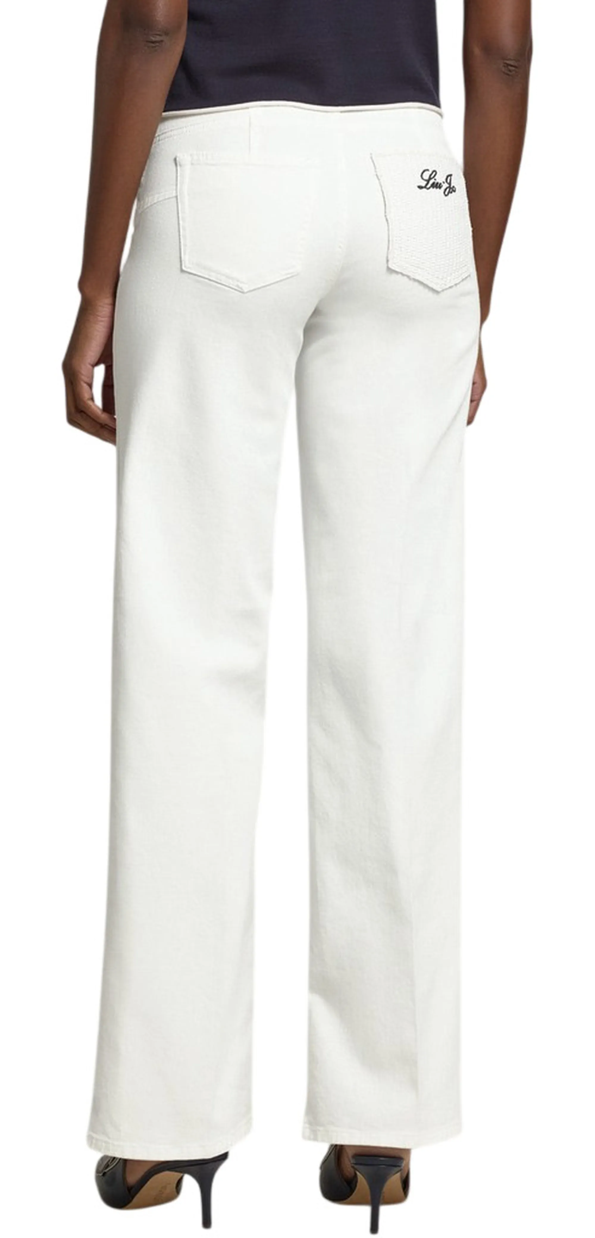 Liujo Jeans Pantalone Bianco Wa6274T1816 180808