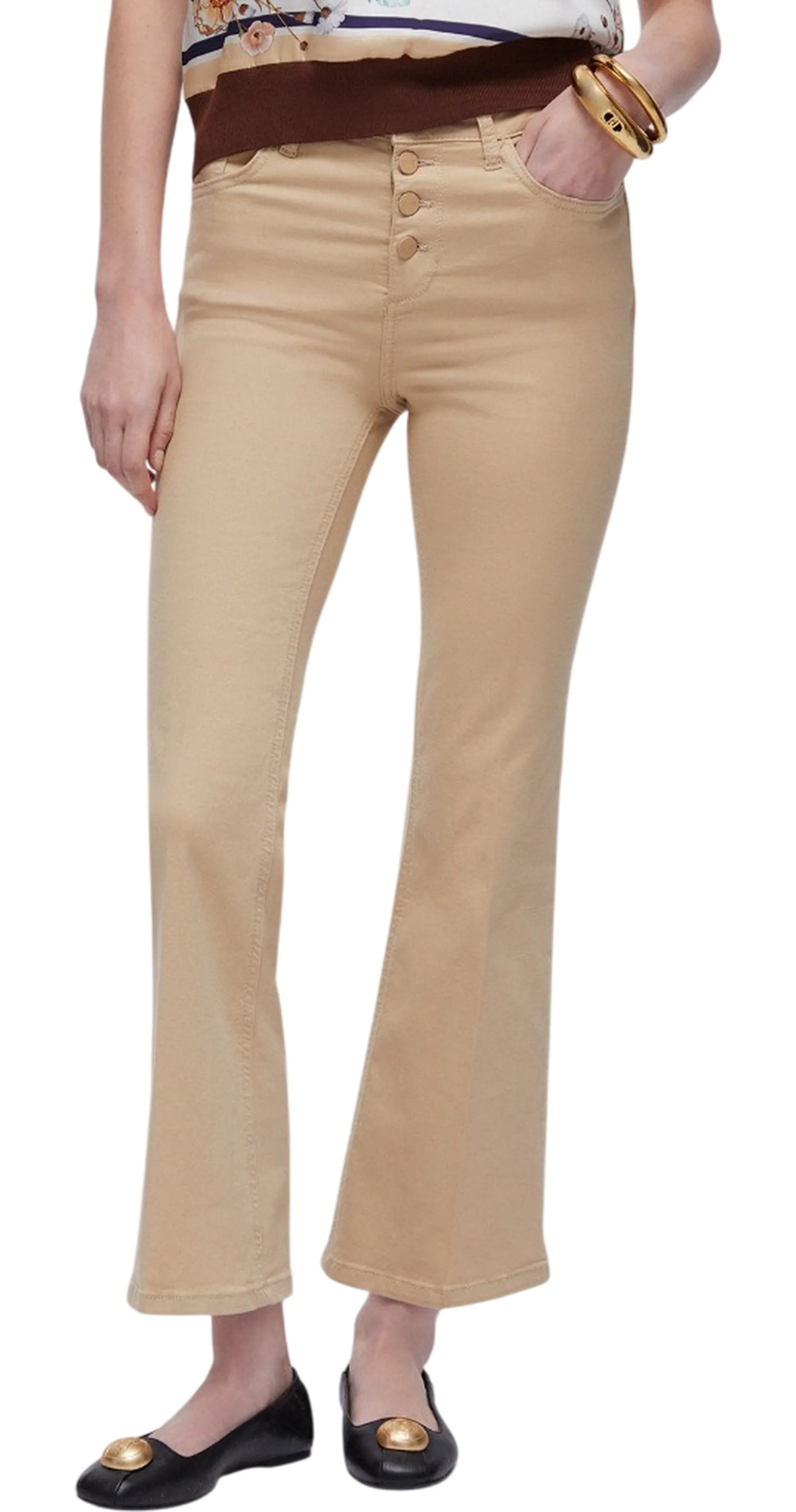 Liujo Jeans Pantalone Crema Wa6256T367A 176438