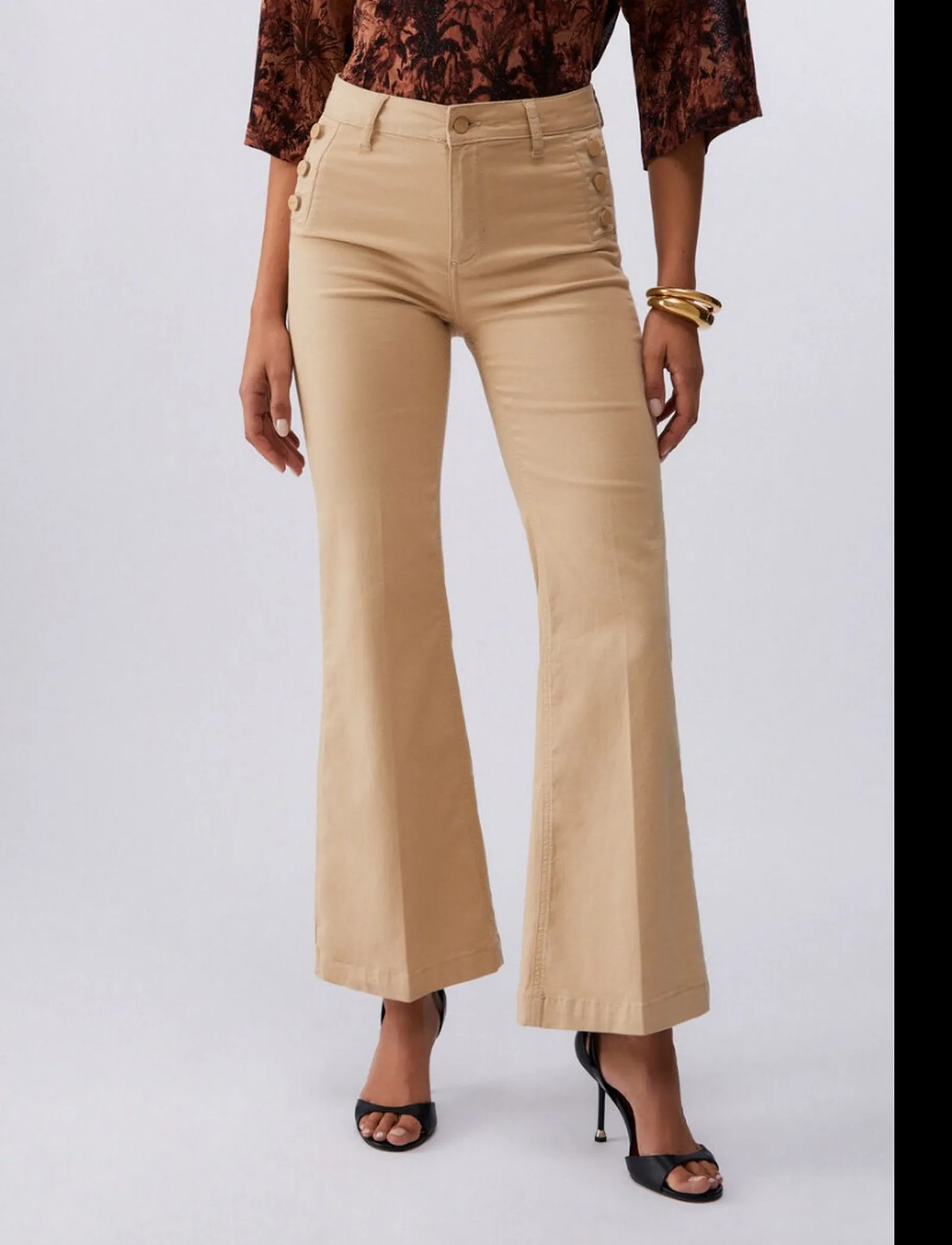 Liujo Jeans Pantalone Crema Wa6403T367A 174033