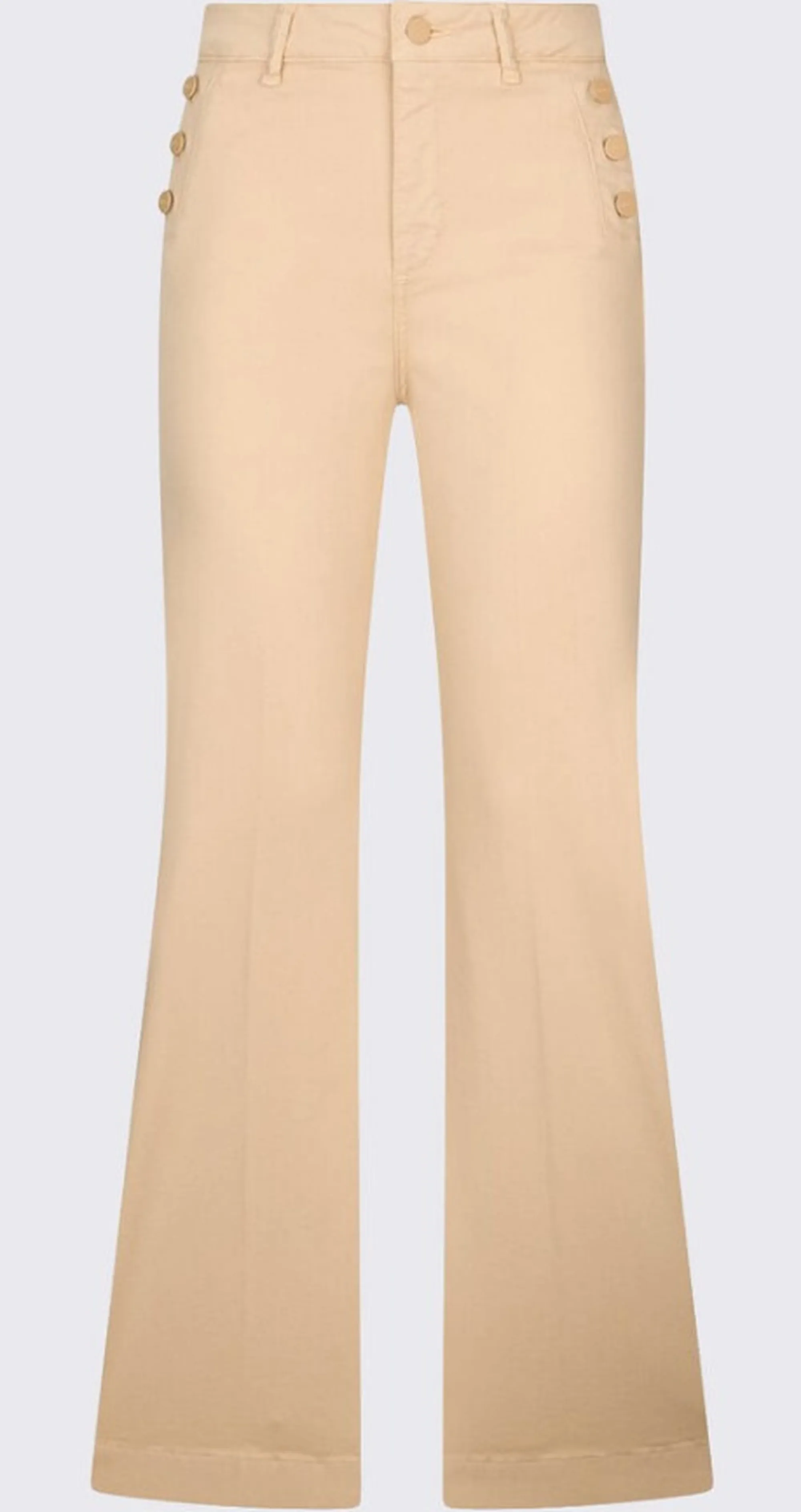 Liujo Jeans Pantalone Crema Wa6403T367A 174037