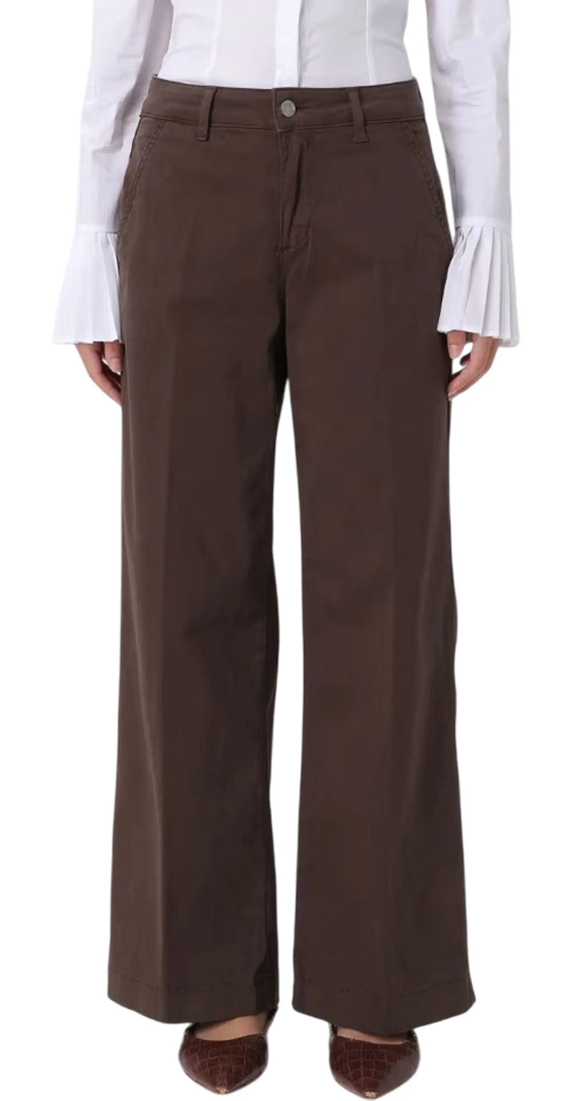 Liujo Jeans Pantalone Marrone Mf5406T8191 167182