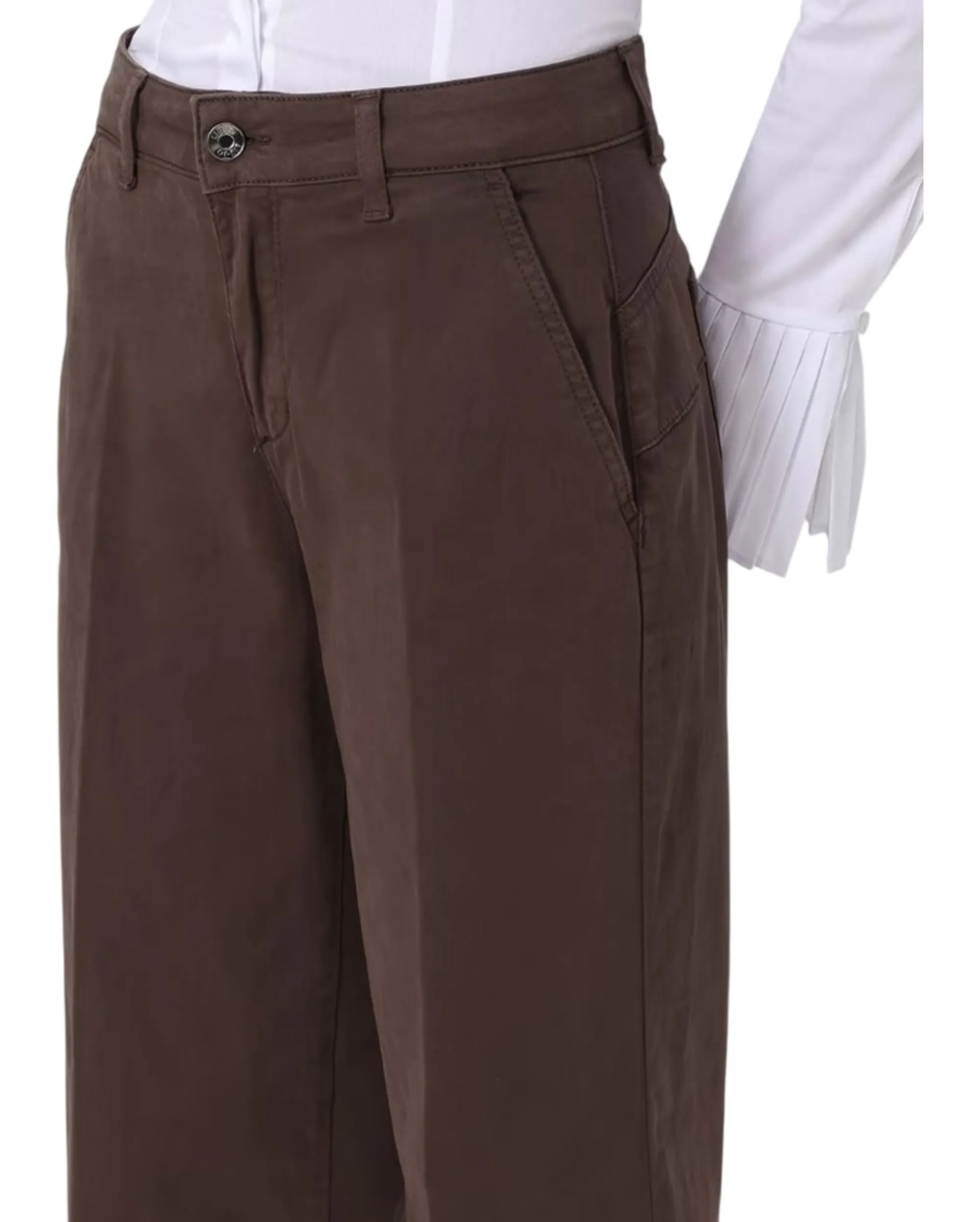 Liujo Jeans Pantalone Marrone Mf5406T8191 167184