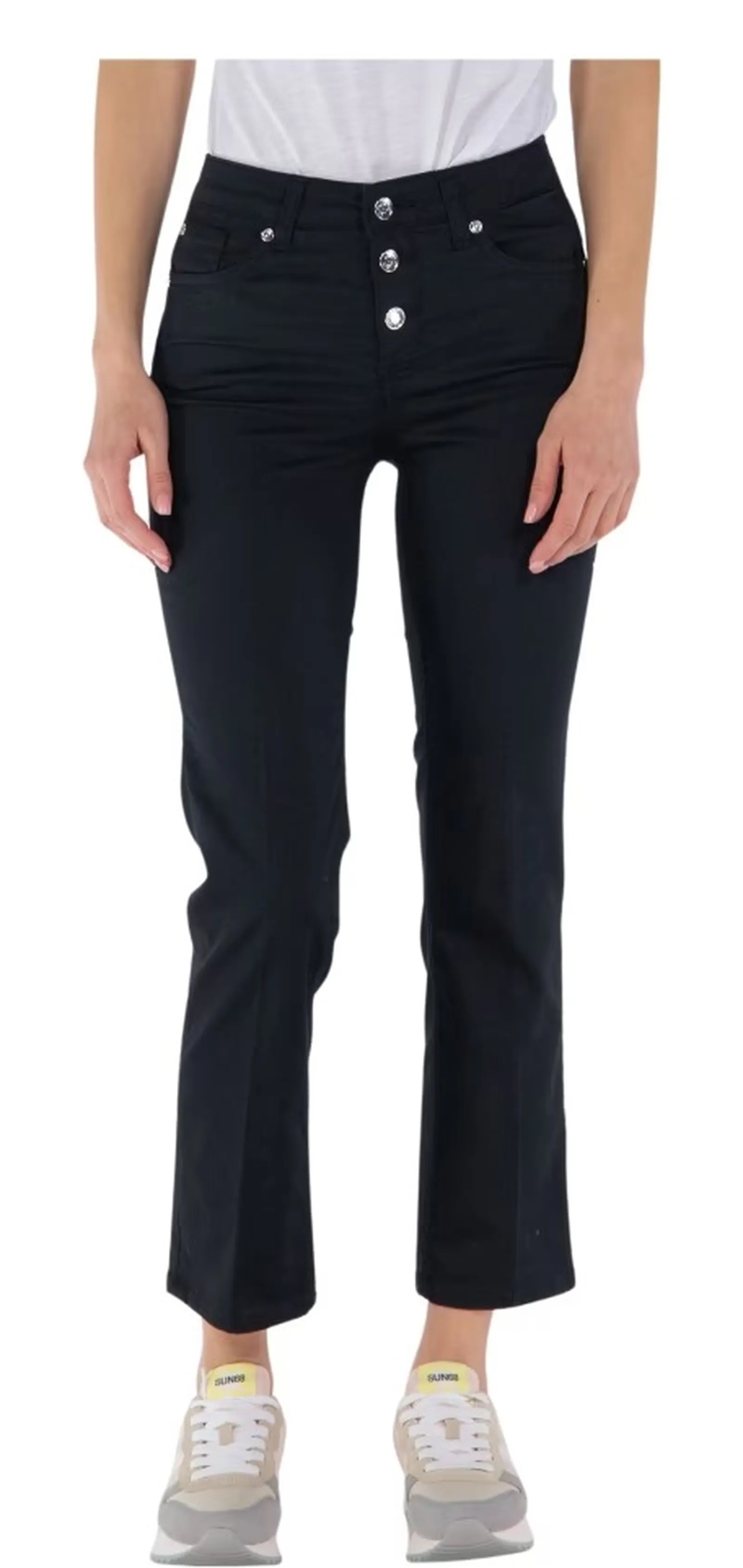 Liujo Jeans Pantalone Nero Ma4292T7144 111672