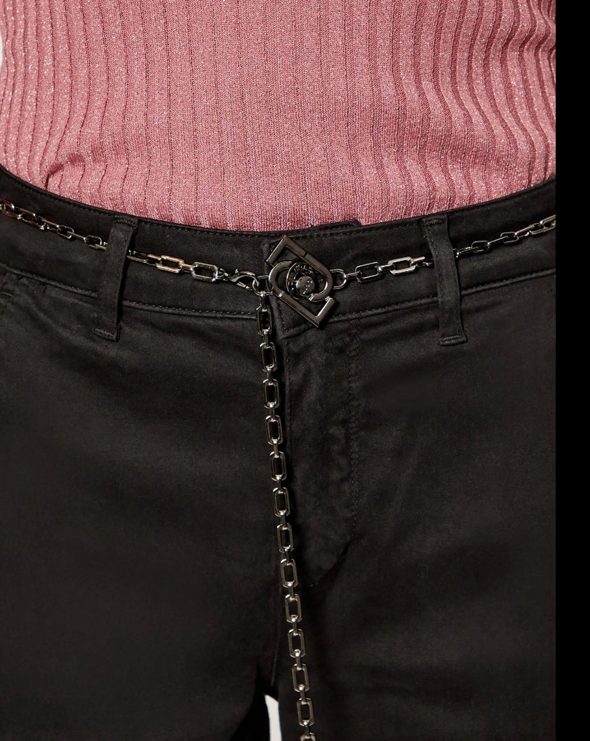 Liujo Jeans Pantalone Nero Mf5406T8191 169228