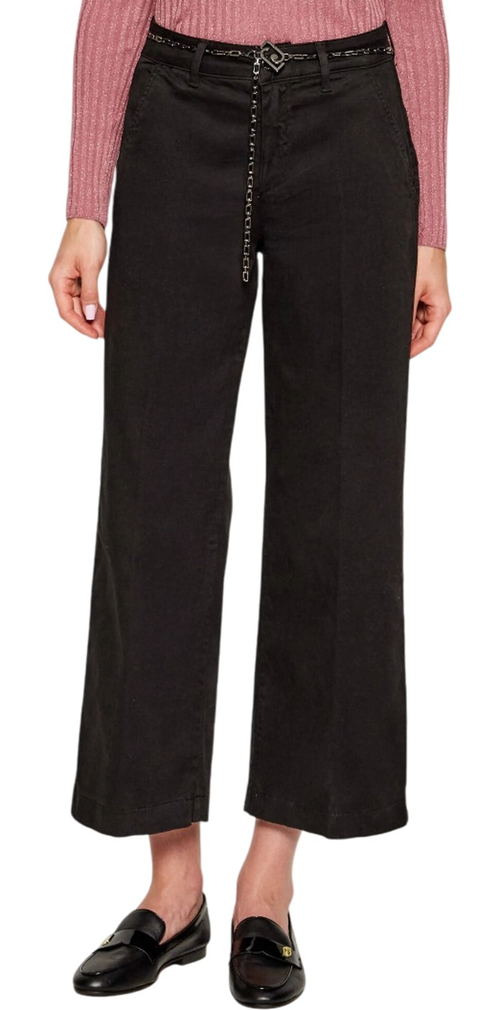 Liujo Jeans Pantalone Nero Mf5406T8191 169244