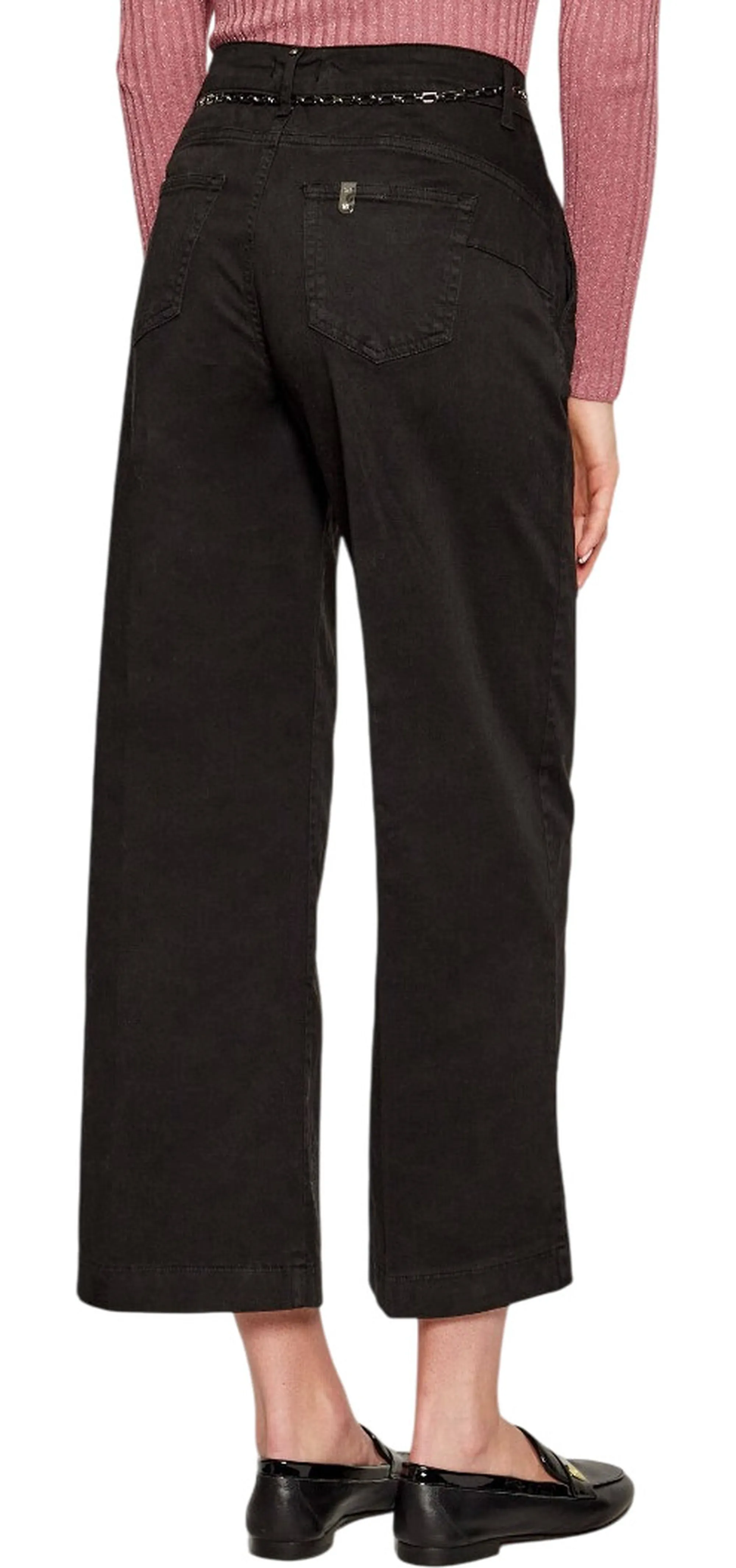 Liujo Jeans Pantalone Nero Mf5406T8191 169245