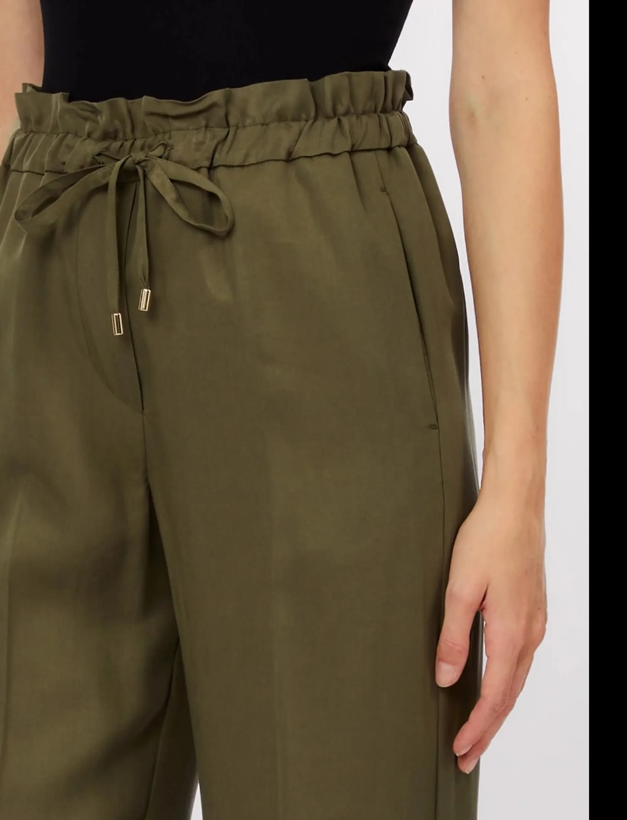 Liujo Jeans Pantalone Verde Oliva Wa6299T414A 174351