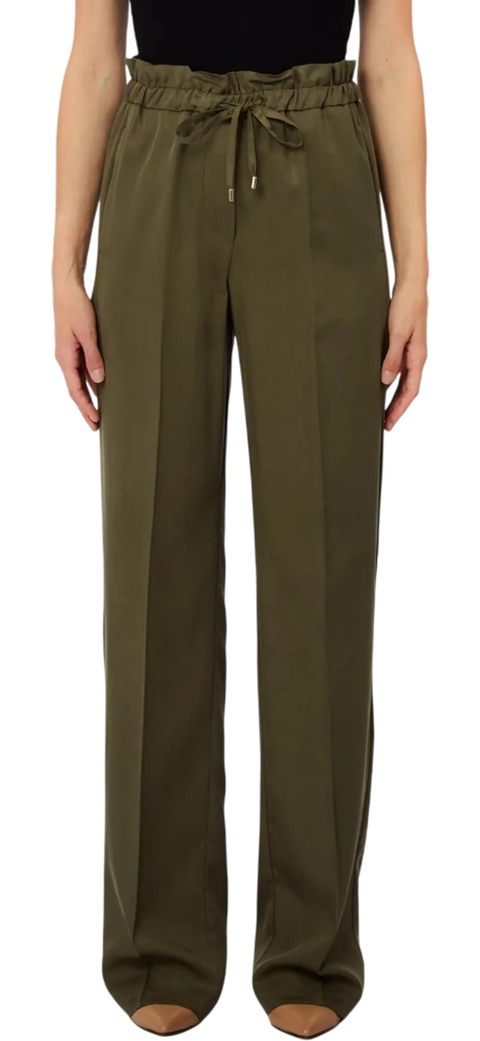 Liujo Jeans Pantalone Verde Oliva Wa6299T414A 176057