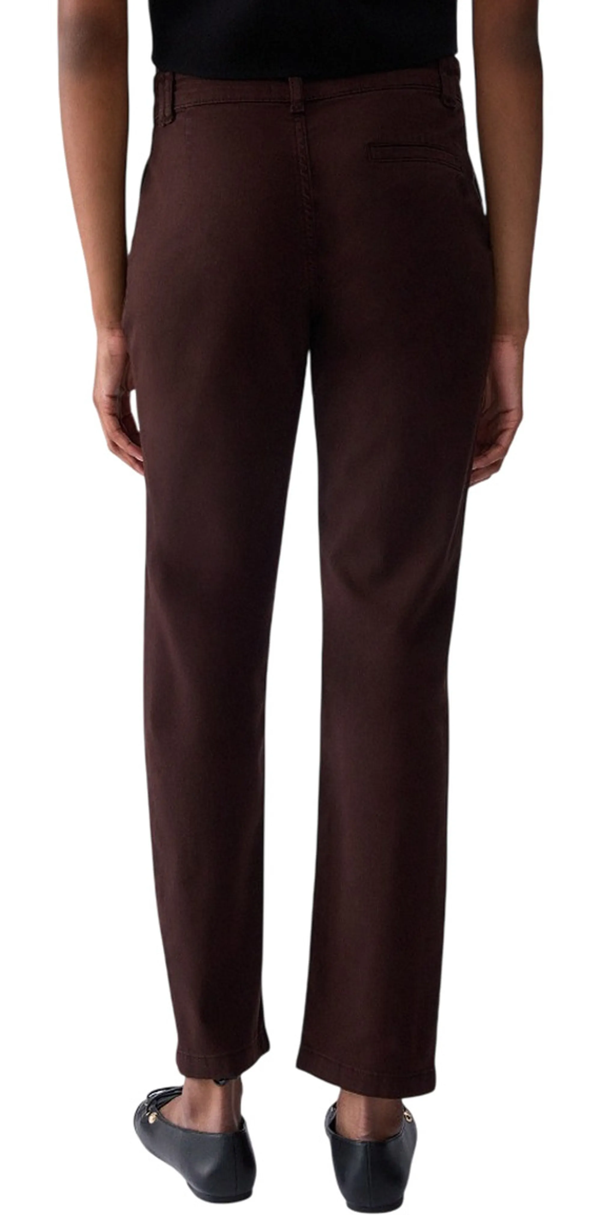 Liujo Jeans Pantalone A Sigaretta Liujo Bordeaux Wf6128T708A 185897
