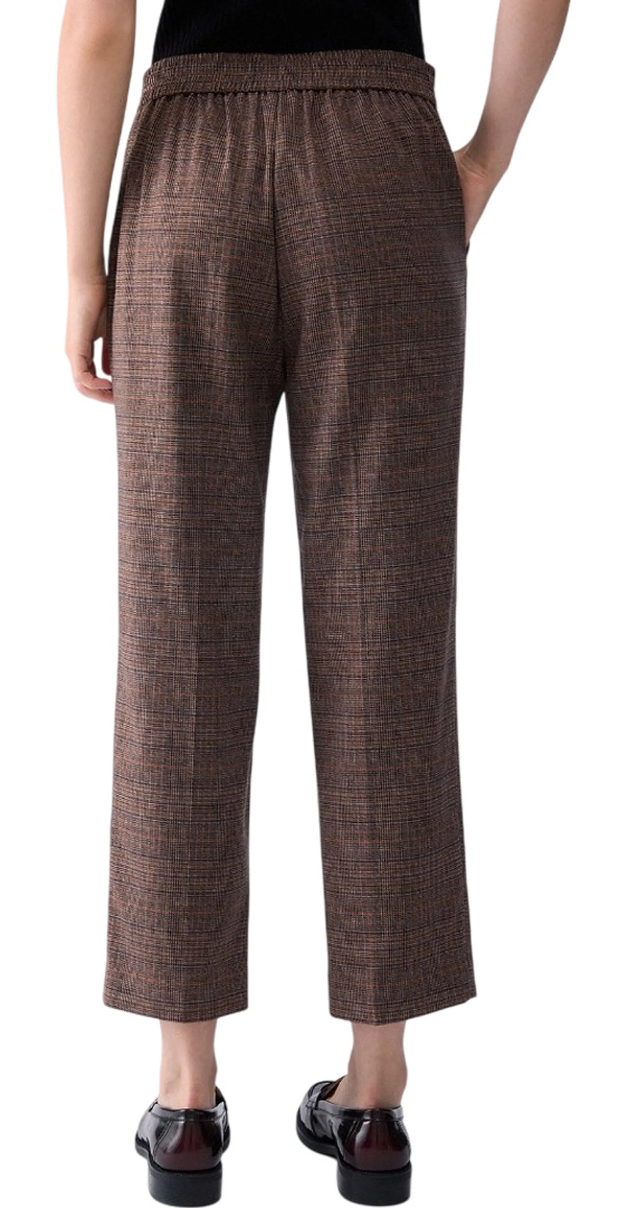Liujo Jeans Pantalone A Sigaretta Liujo Tartan Wf6212T733A 186054
