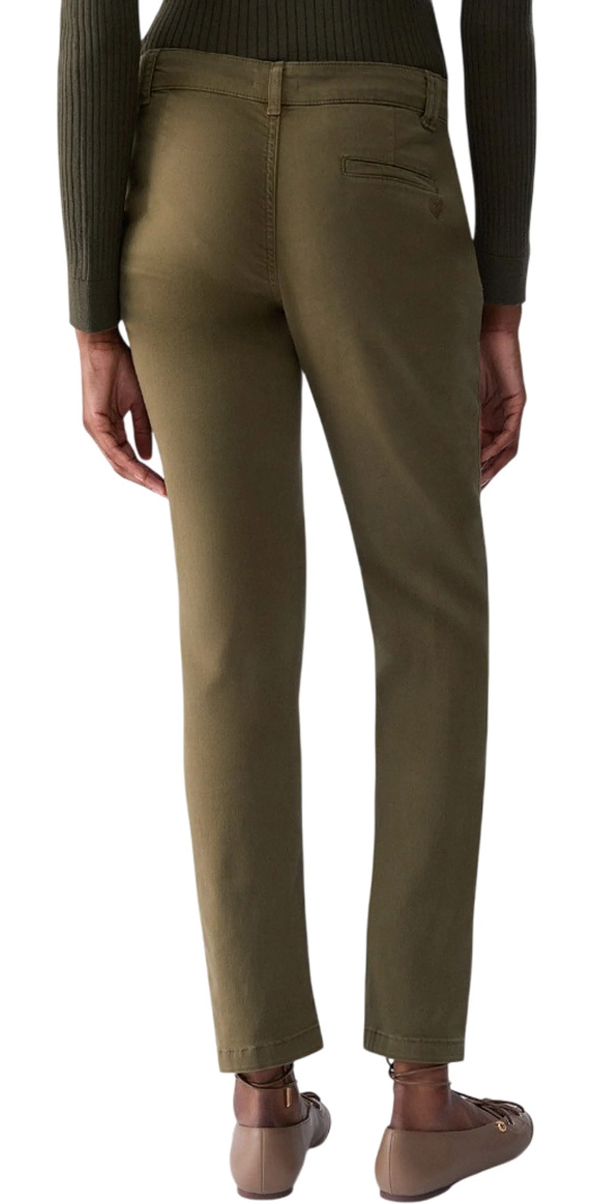 Liujo Jeans Pantalone A Sigaretta Liujo Verde Wf6128T708A 185906