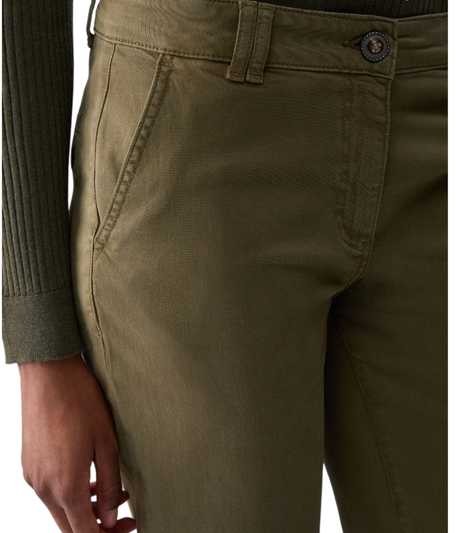 Liujo Jeans Pantalone A Sigaretta Liujo Verde Wf6128T708A 185912