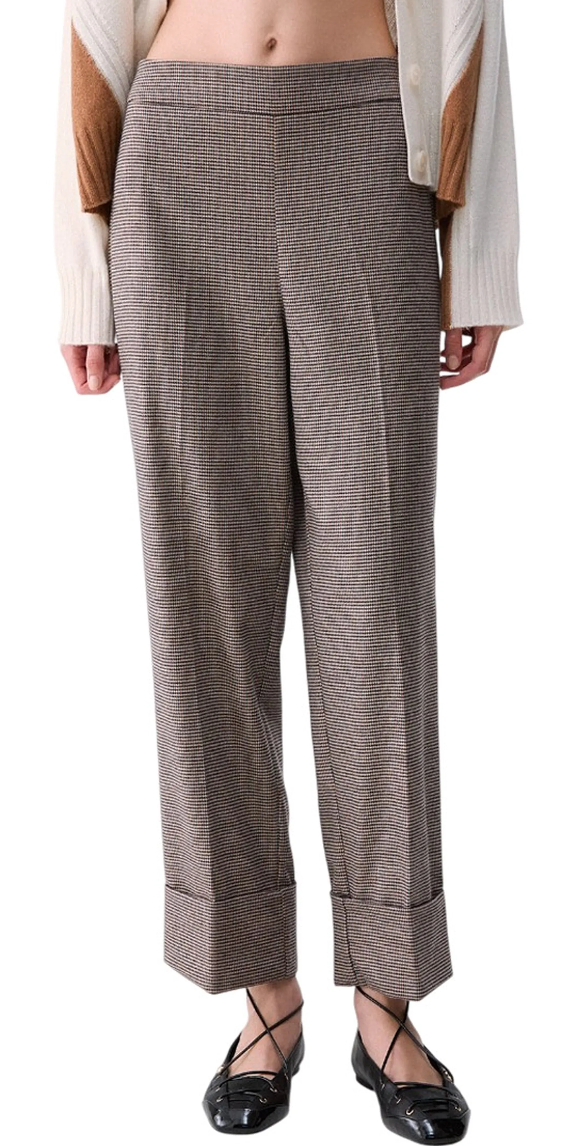 Liujo Jeans B'Trousers With Rolls' Multicolor Wf6359T728A 188895