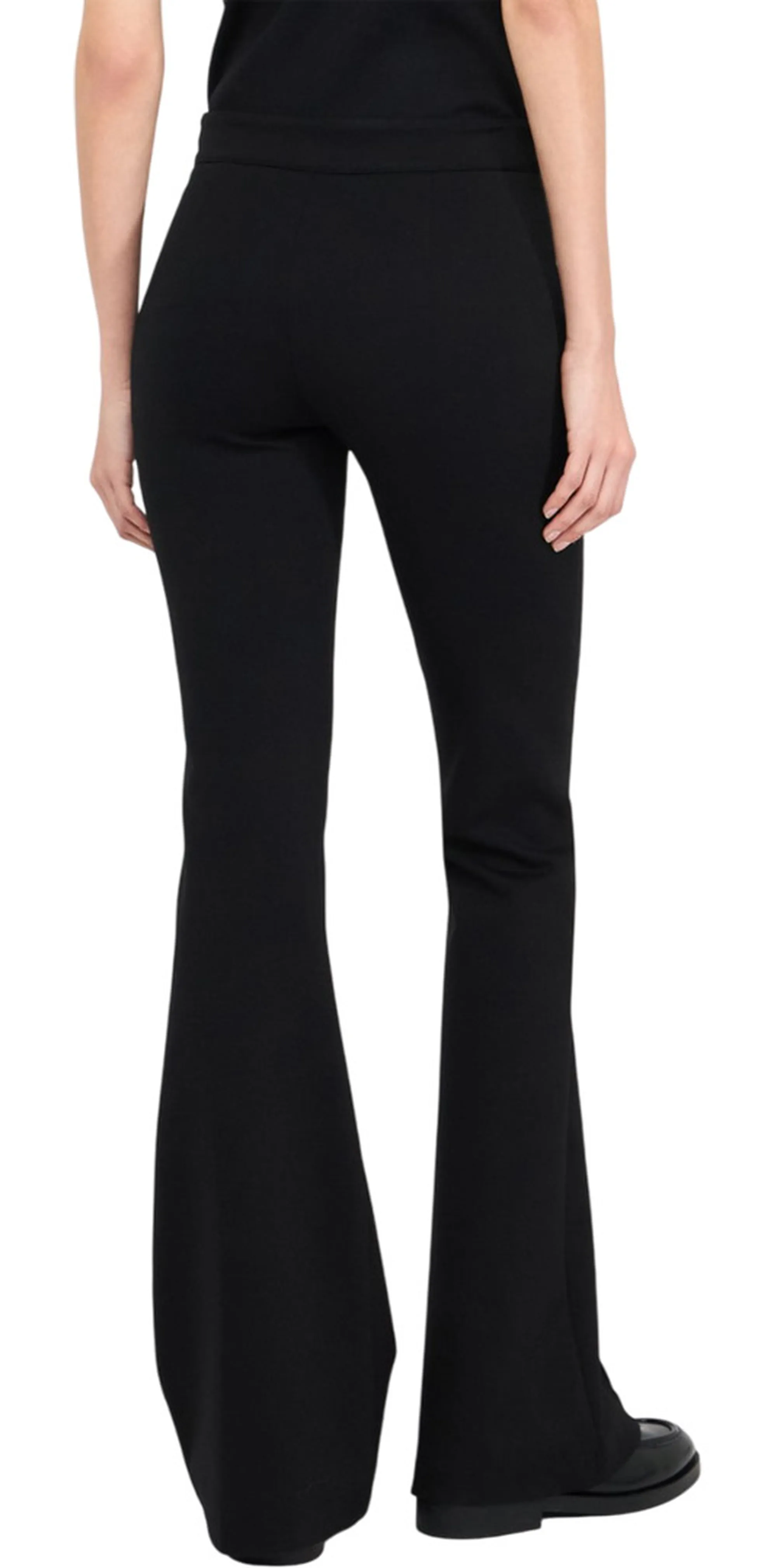 Liujo Jeans B'Flare Trousers With Belt' Black Mf5143J9189 156787