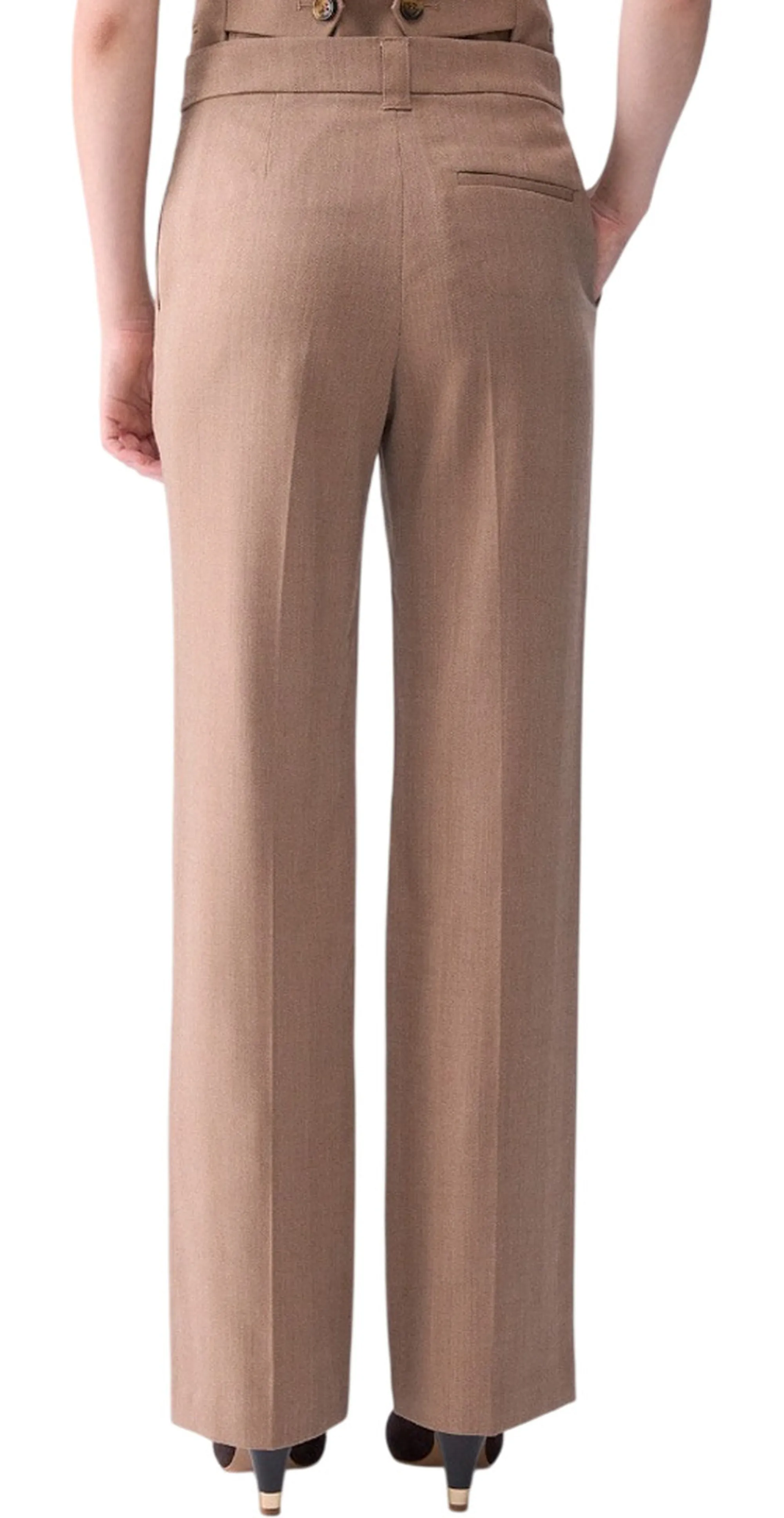 Liujo Jeans Pantalone Straight Liujo Cammello Wf6177T732A 185922