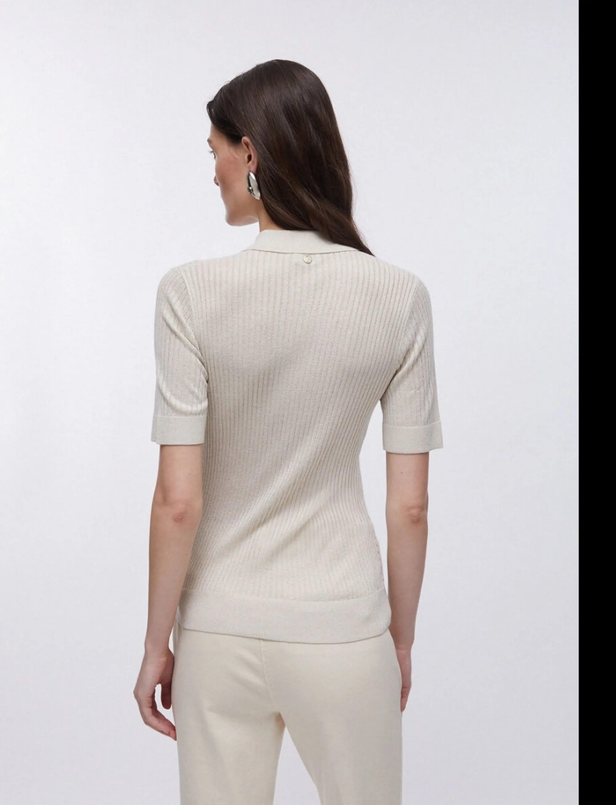 Liujo Jeans Polo Beige Wa6285Ms46J 174395