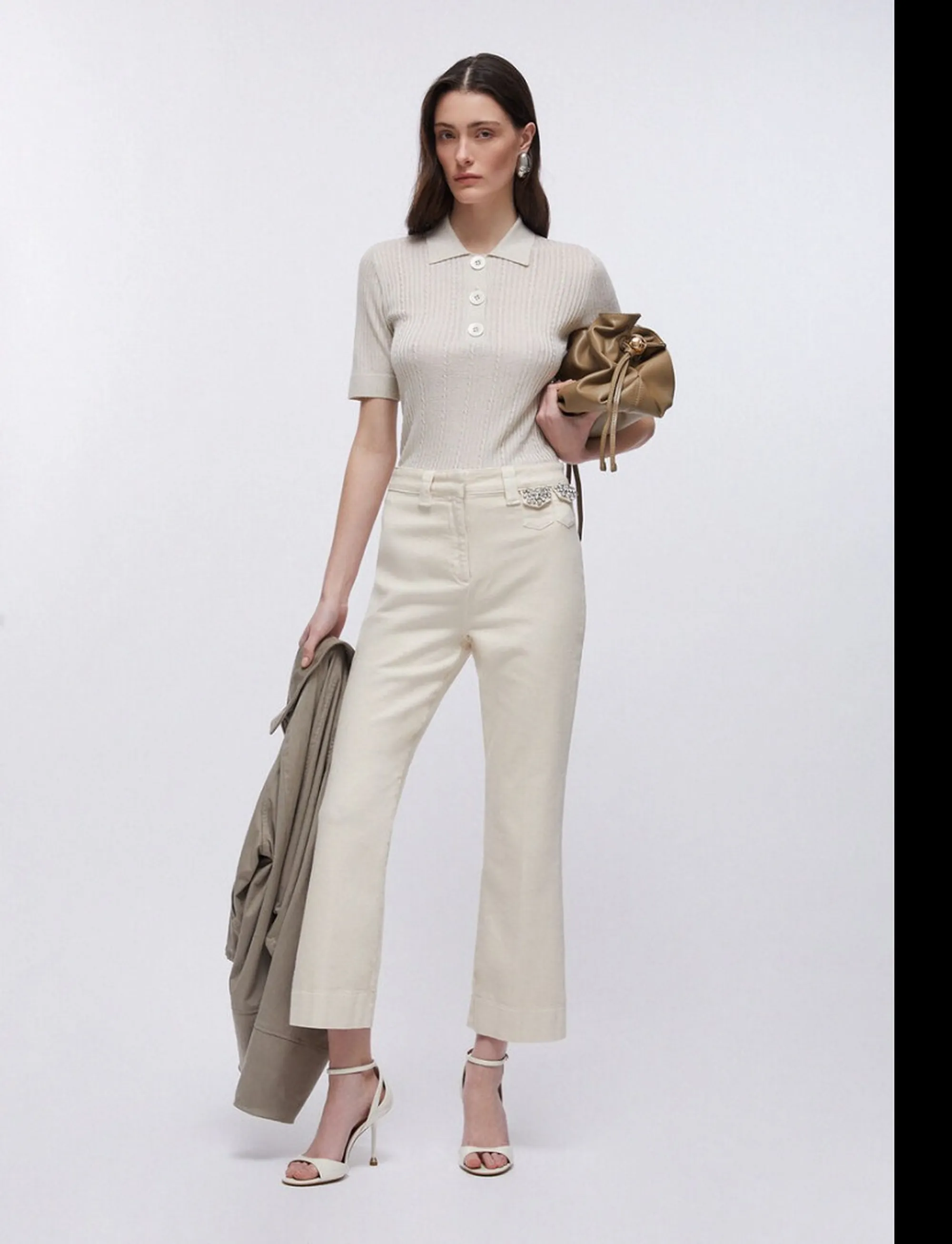 Liujo Jeans Polo Beige Wa6285Ms46J 174396