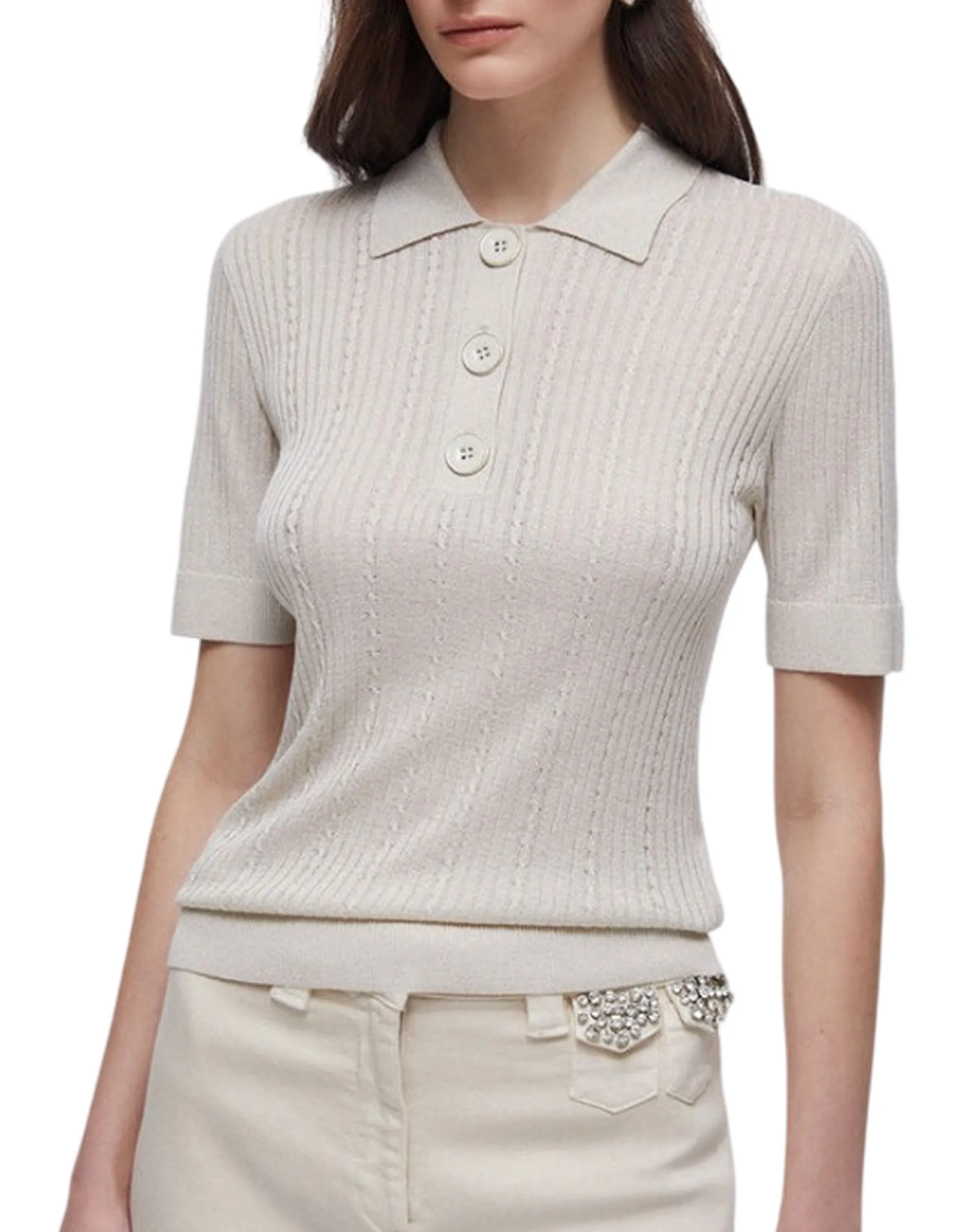 Liujo Jeans B'Polo' Beige Wa6285Ms46J 177611