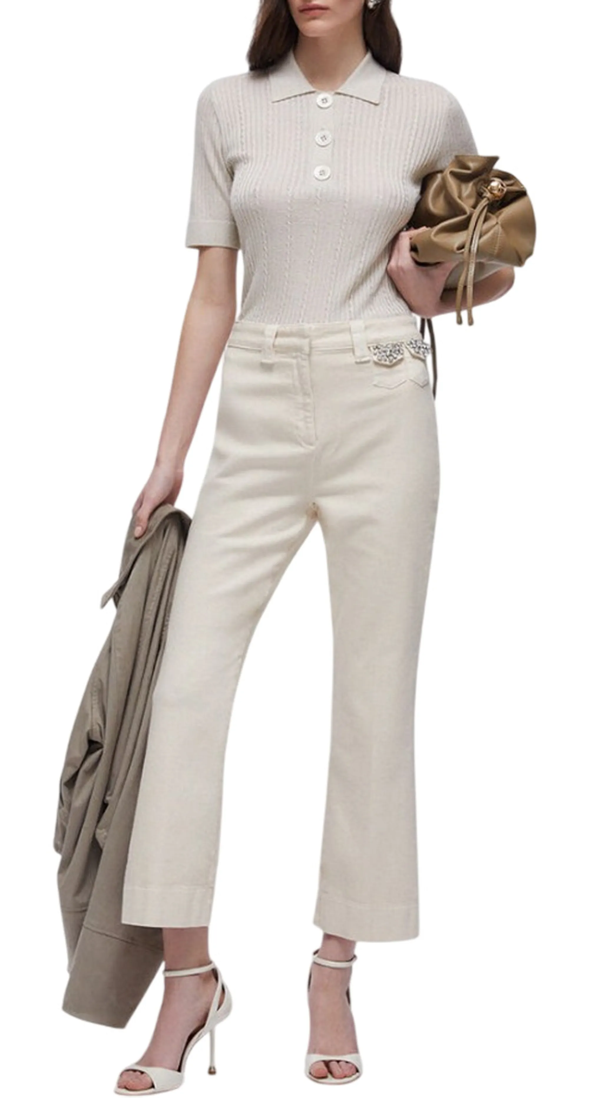 Liujo Jeans B'Polo' Beige Wa6285Ms46J 177612