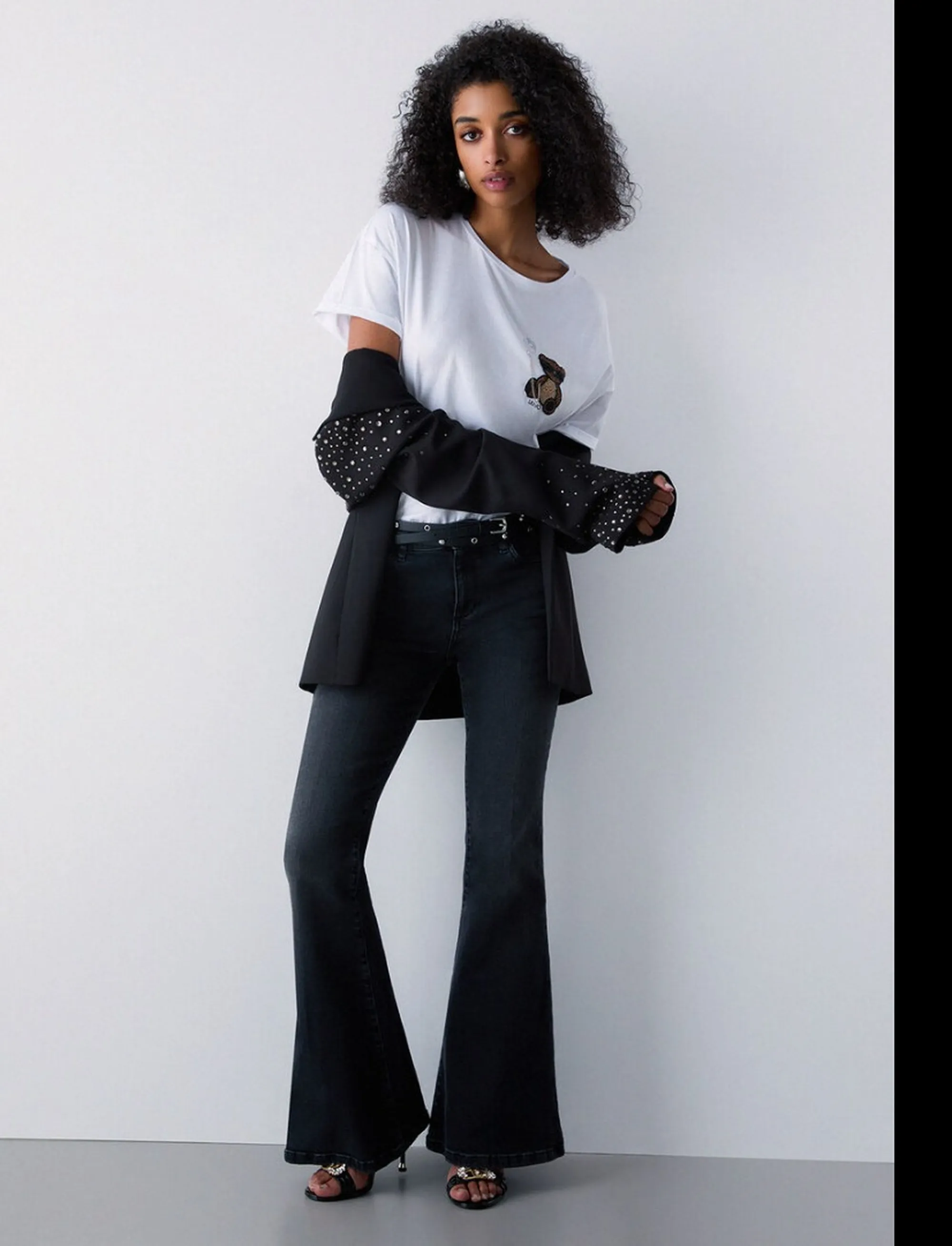 Liujo Jeans T-Shirt Bianco Wa6414Js923 174364