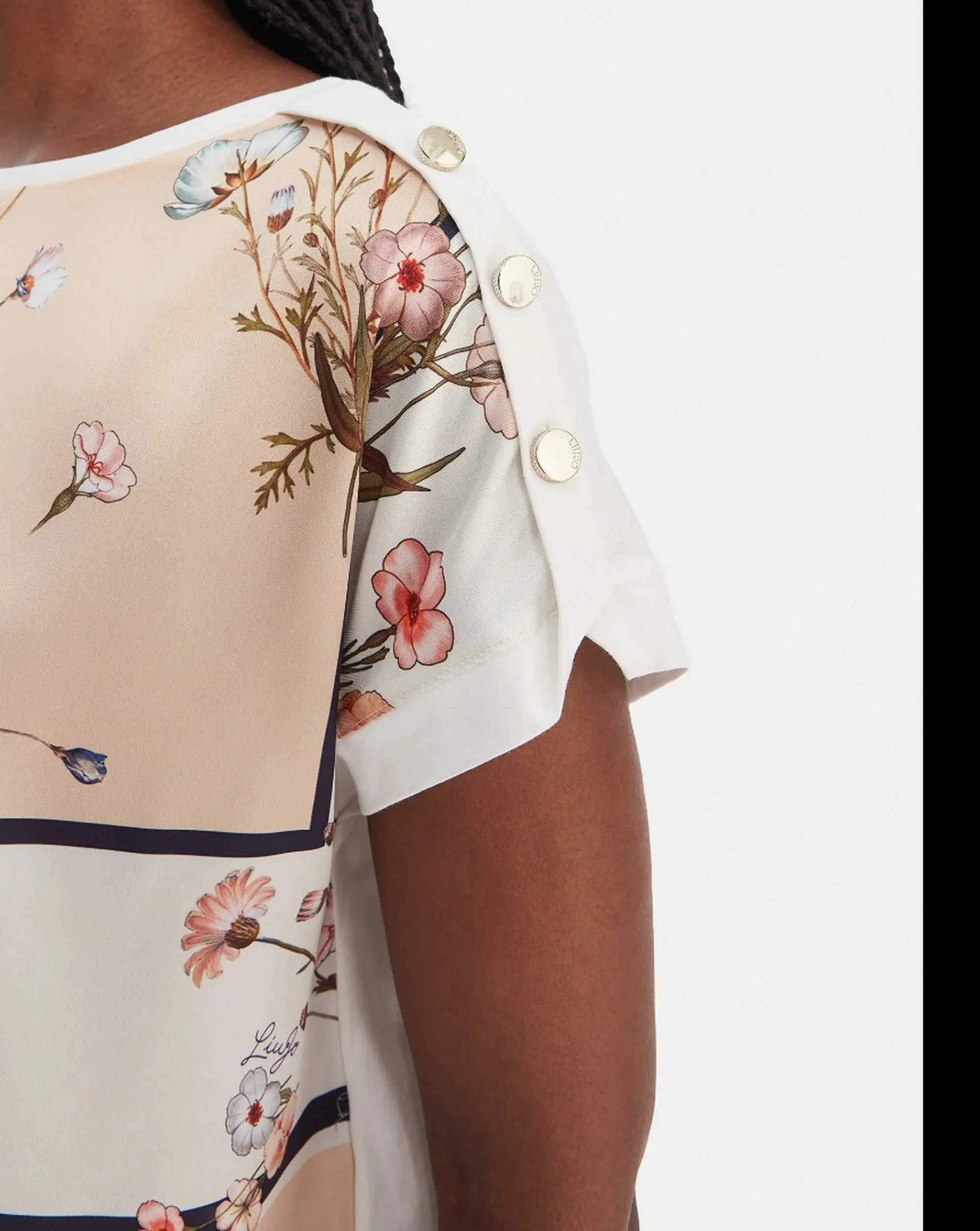 Liujo Jeans T-Shirt Bianco Wa6437J6308 173914