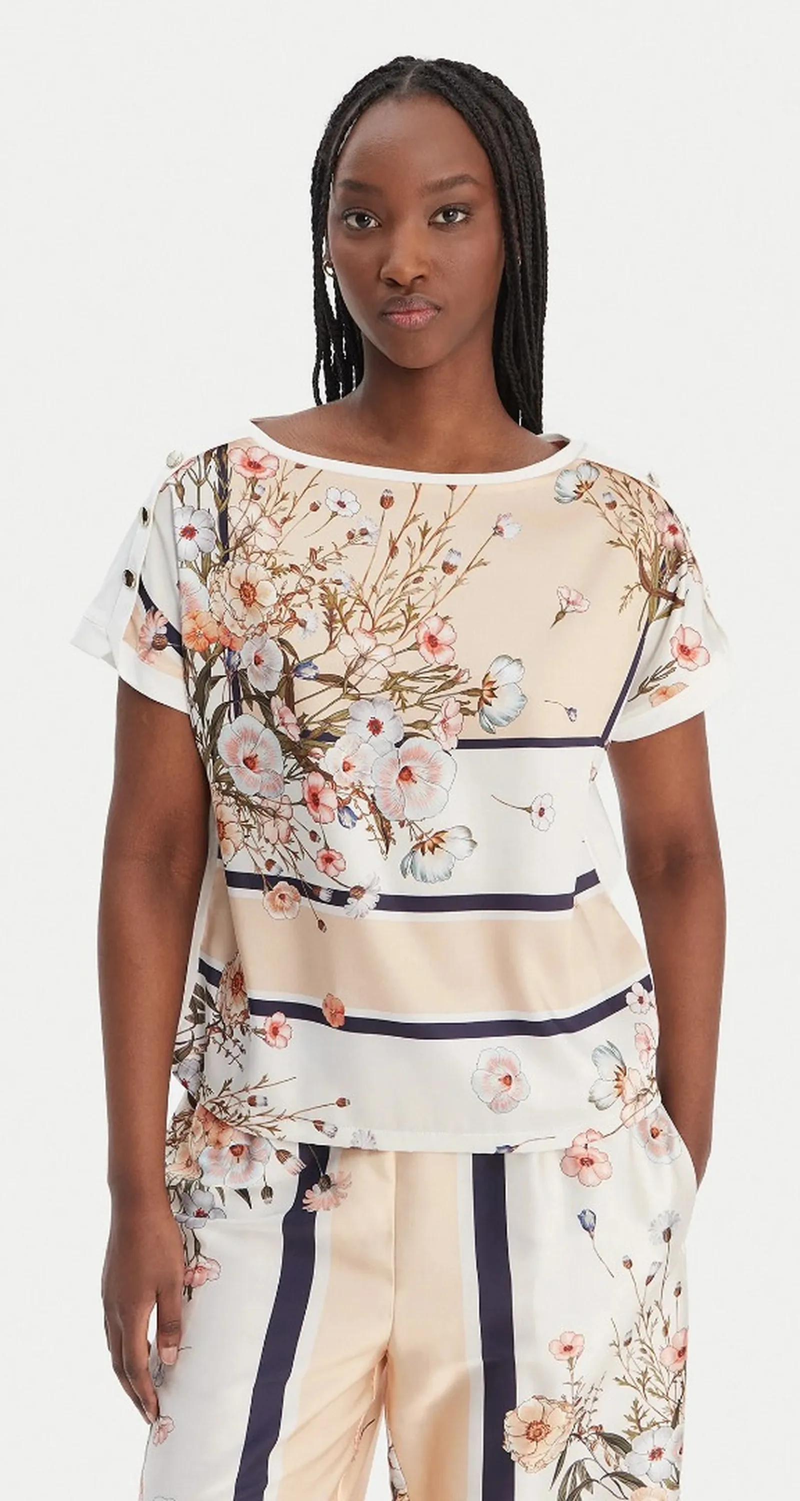 Liujo Jeans T-Shirt Bianco Wa6437J6308 173916