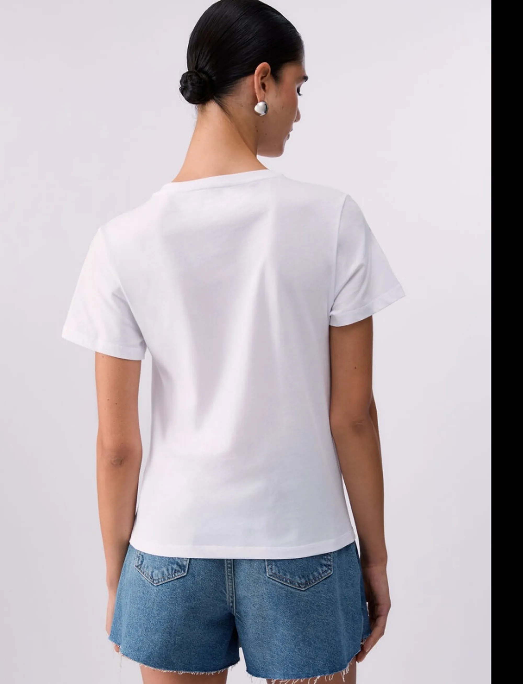 Liujo Jeans T-Shirt Milk Wa6237Js923 174373