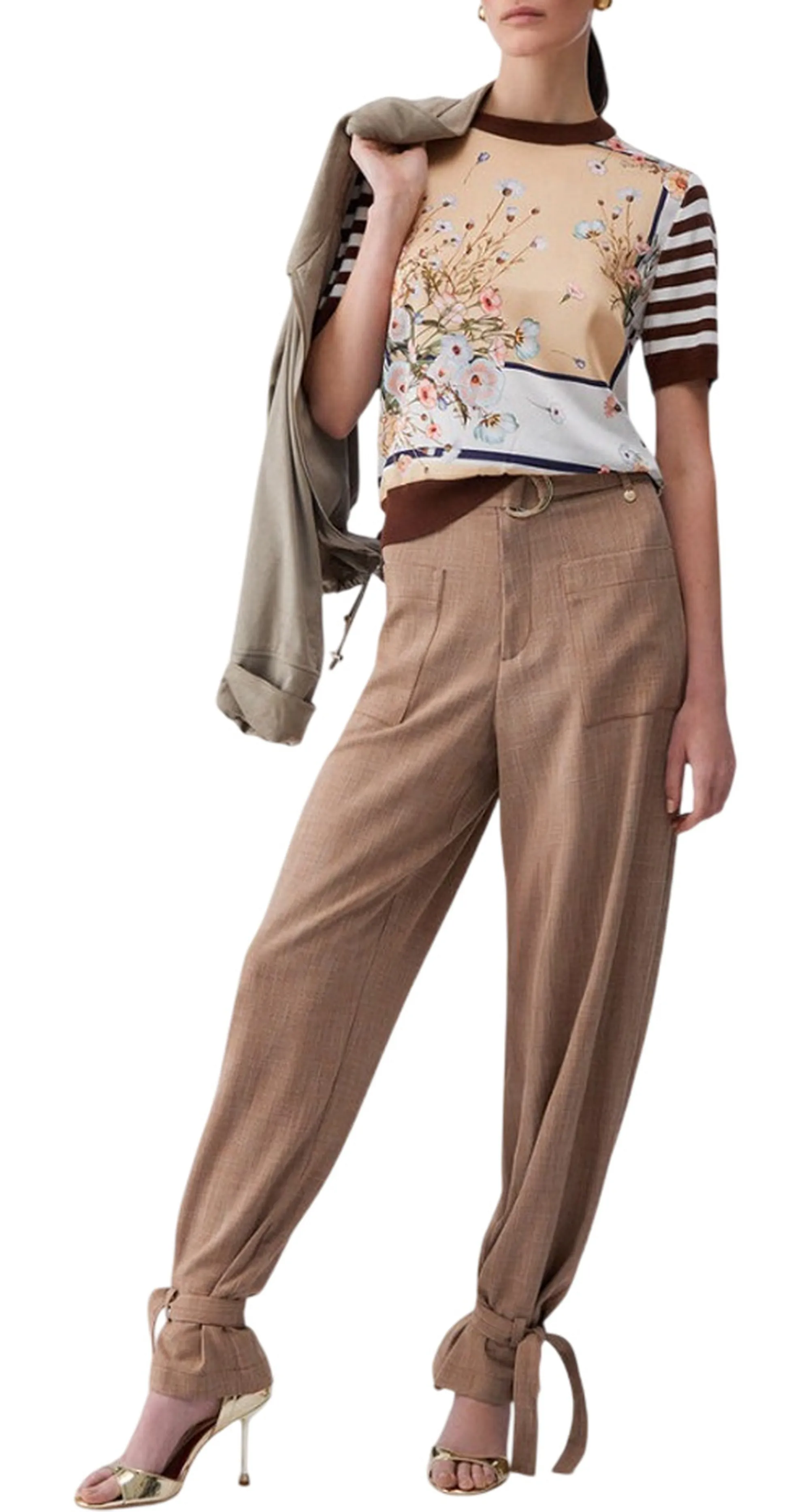 Liujo Jeans B'T-Shirt' Multicolor Wa6386Ms49I 177565