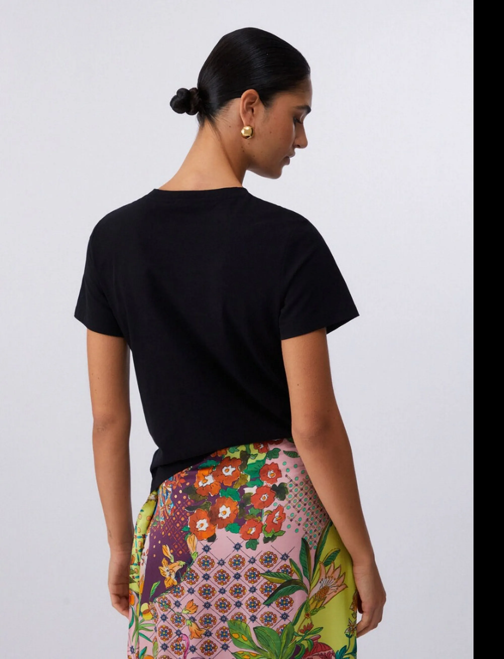 Liujo Jeans T-Shirt Nero Wa6237Js923 174389