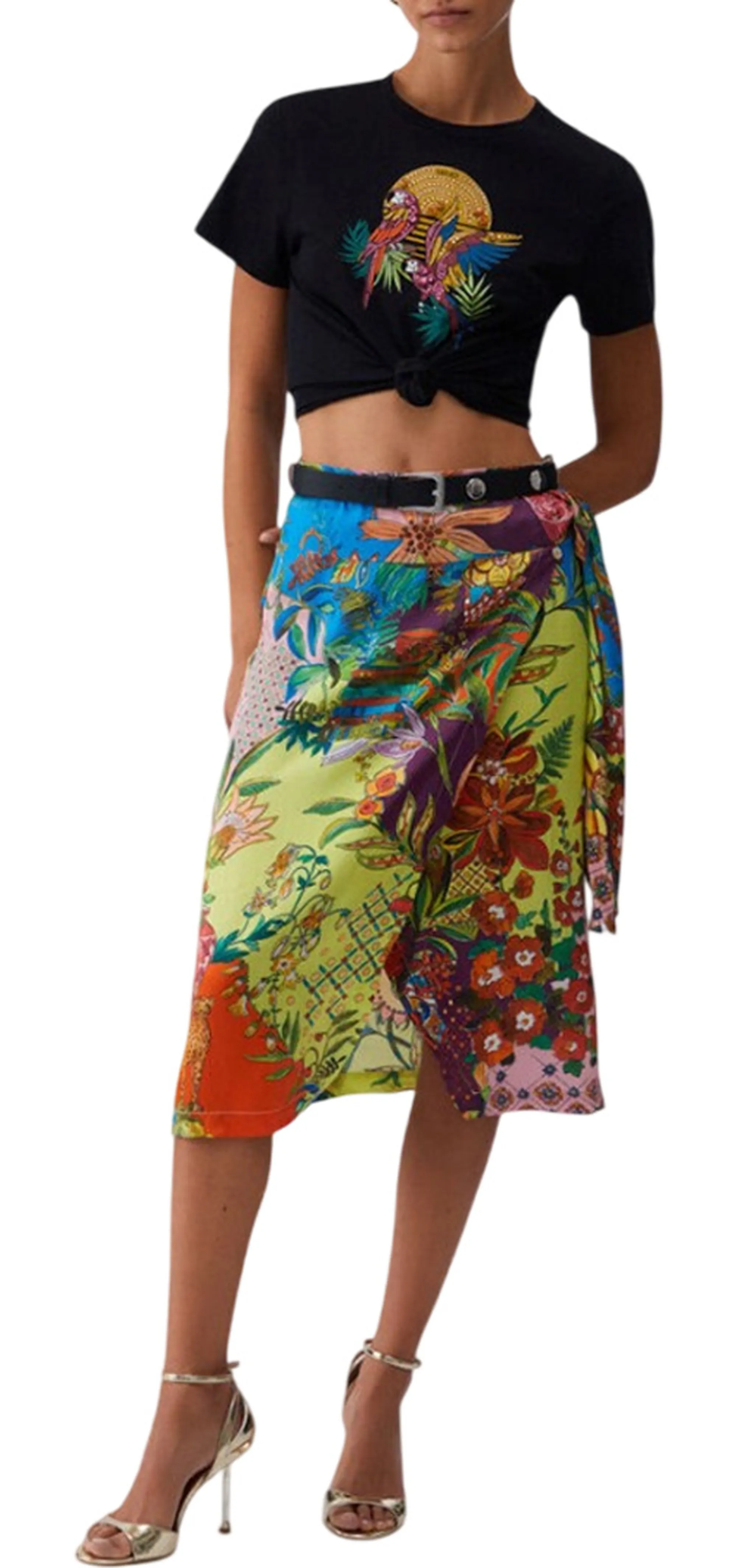 Liujo Jeans B'T-Shirt ' Black Wa6237Js923 177686