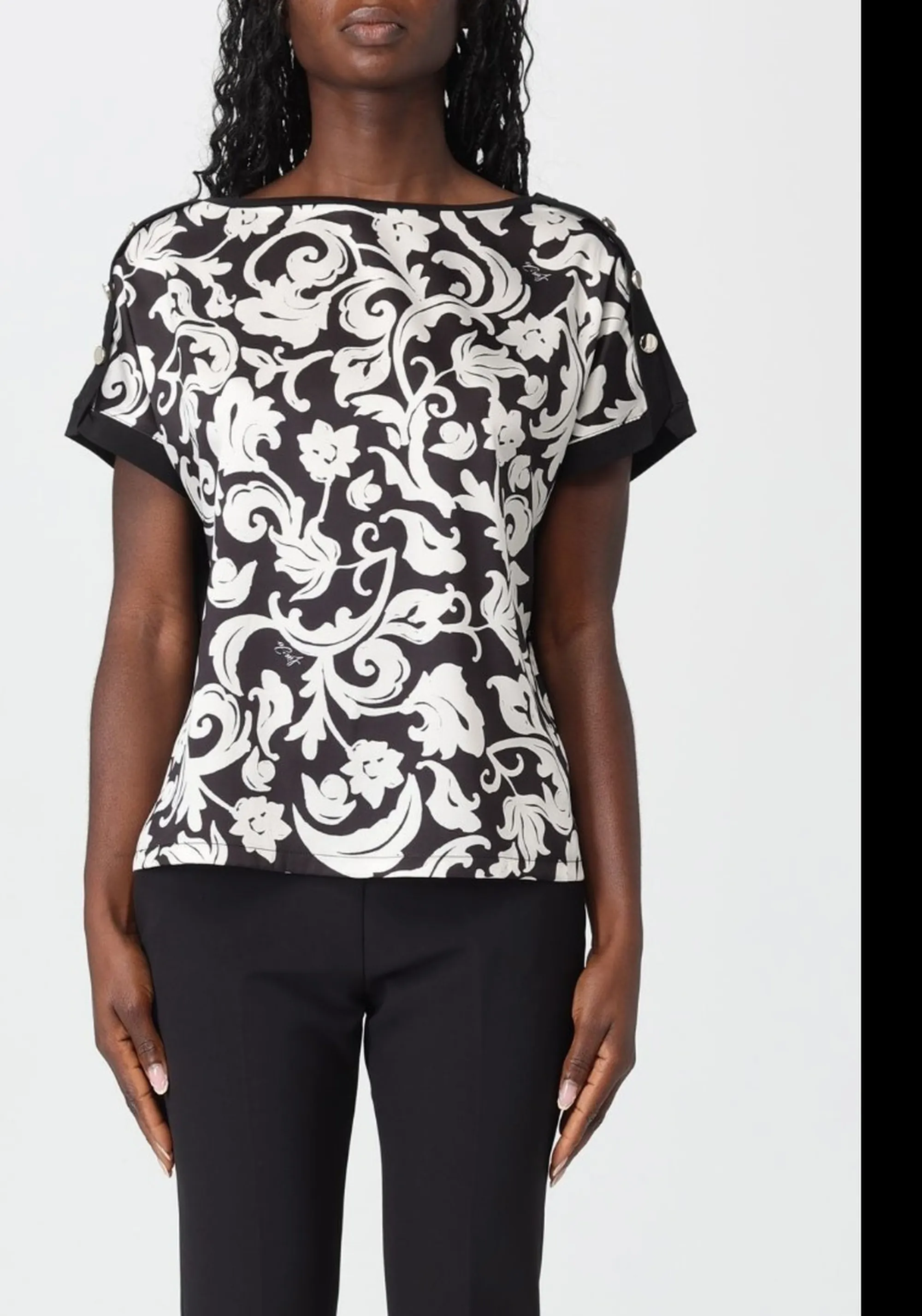 Liujo Jeans T-Shirt Nero Wa6437J6308 173929