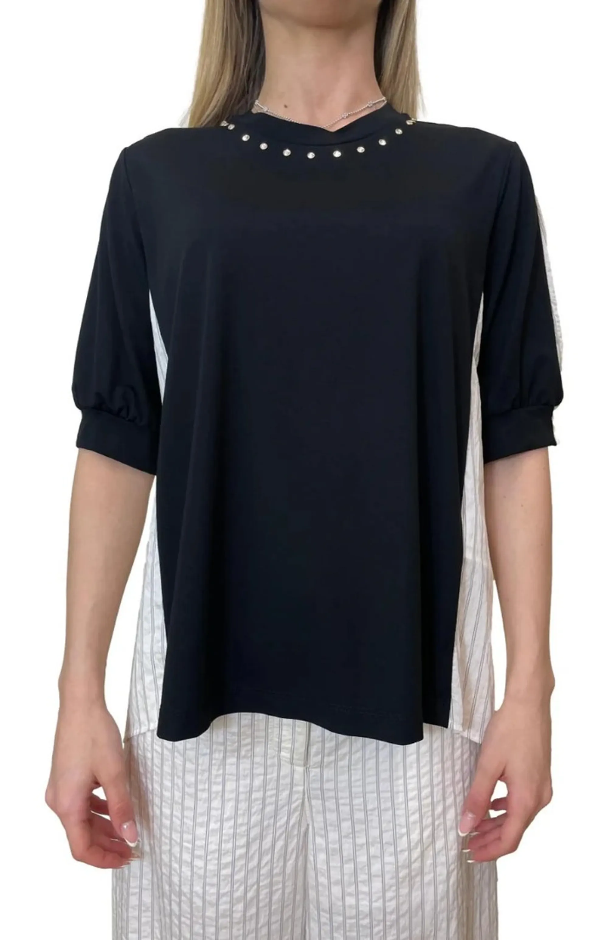 Liujo Jeans B'T-Shirt ' Black Wa6439T437A 179361