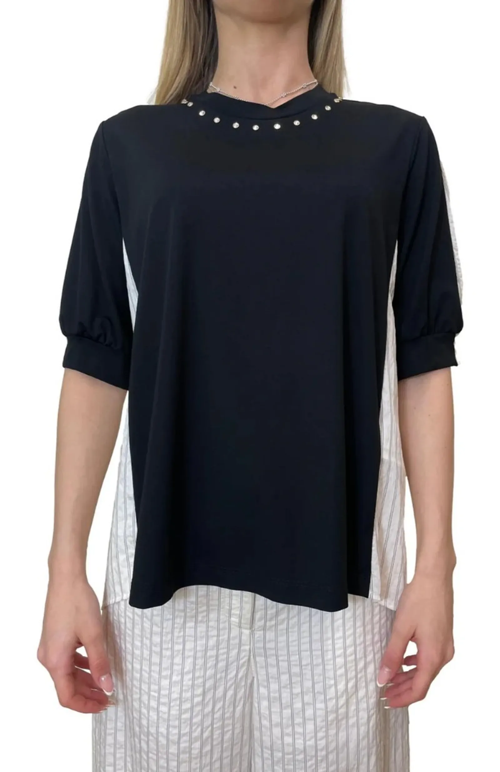 Liujo Jeans T-Shirt Nero Wa6439T437A 179361