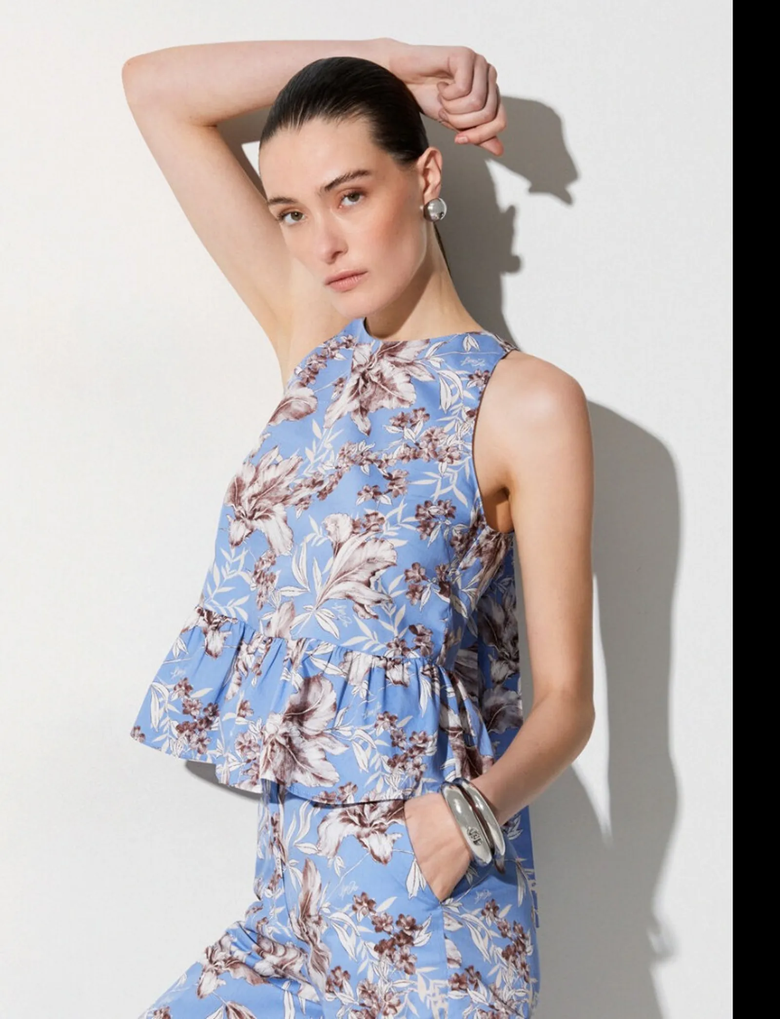 Liujo Jeans Top Azzurro Wa6365T48530 174359