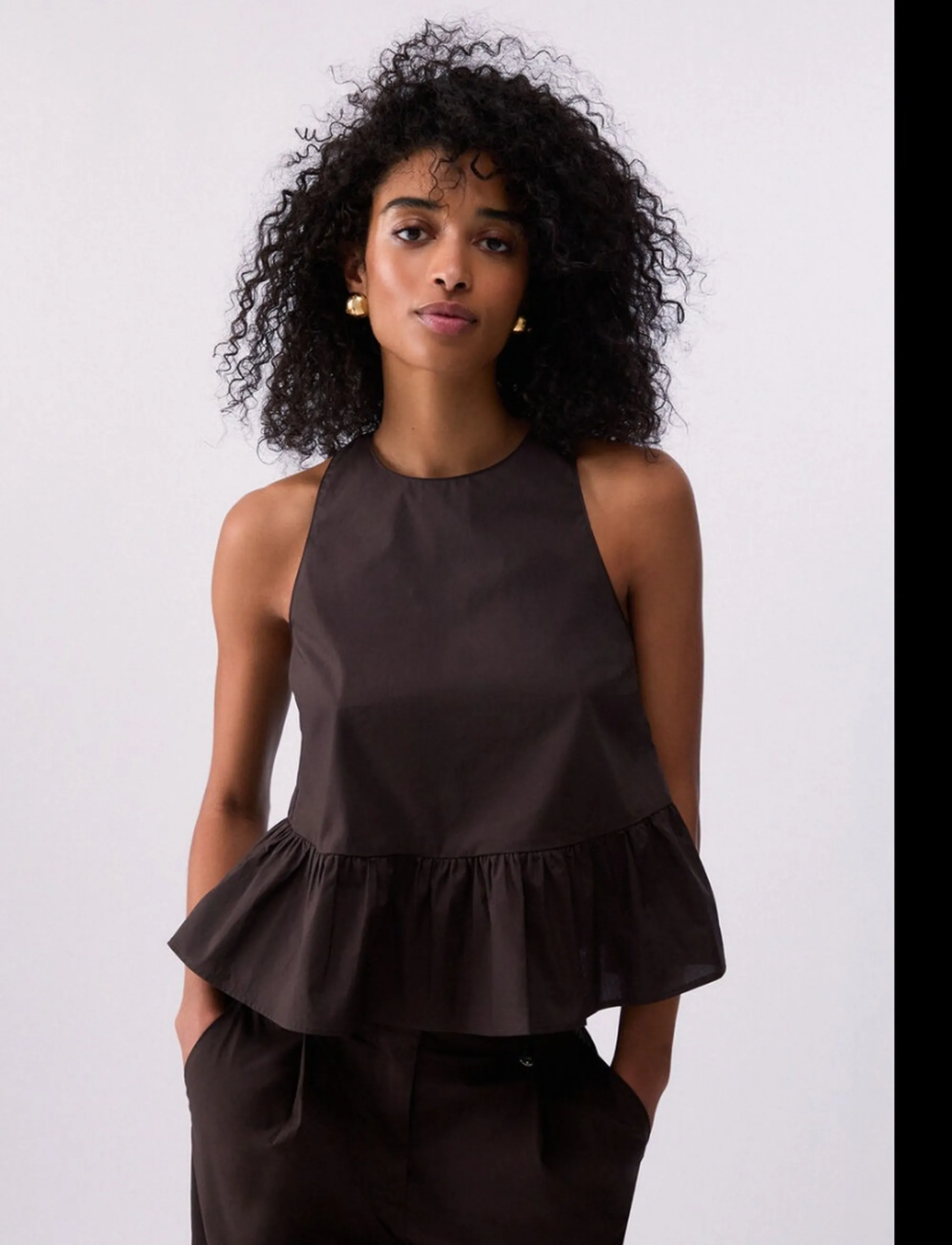 Liujo Jeans Top Marrone Wa6365T4853 174354