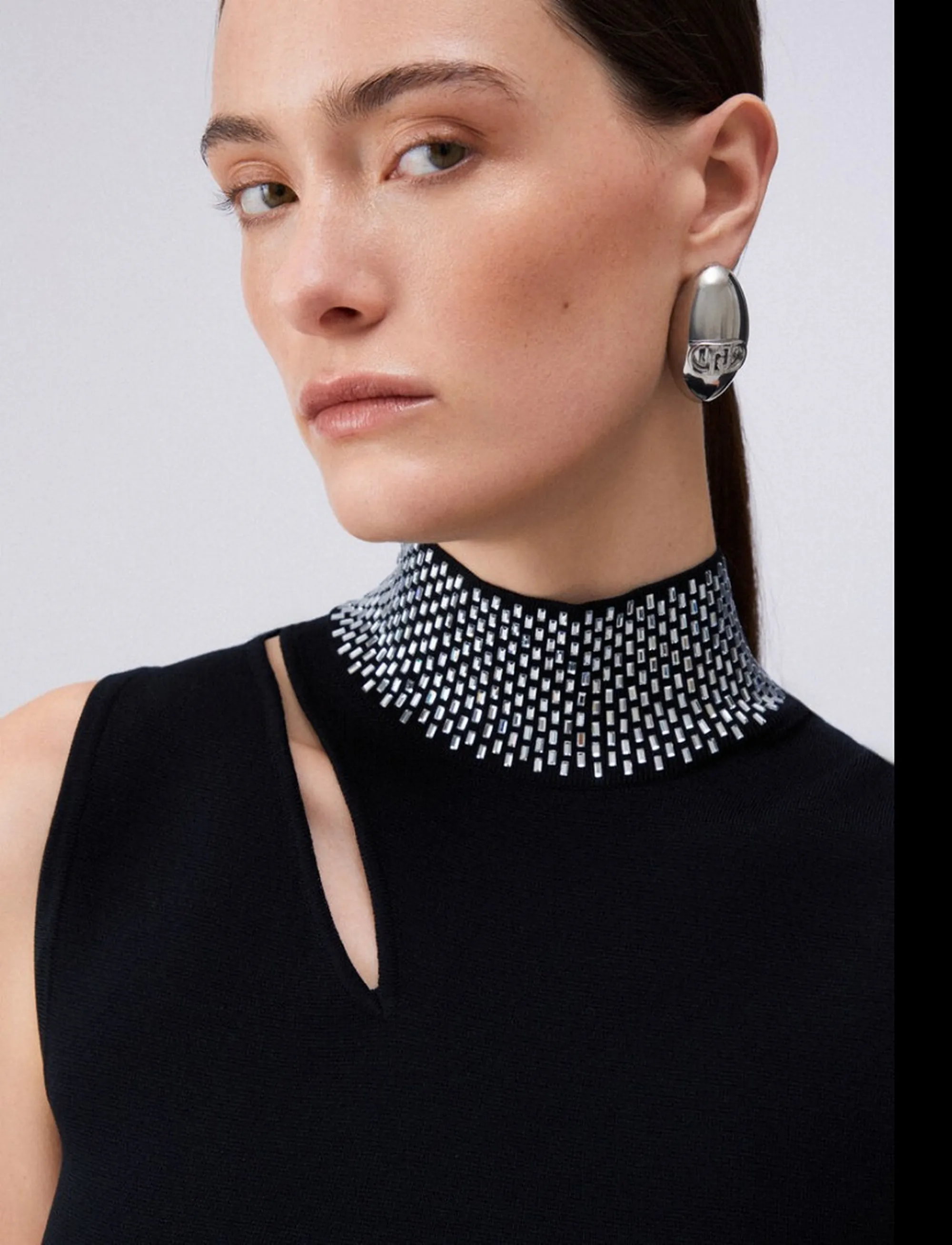 Liujo Jeans Top Nero Wa6221Ms55N 173466