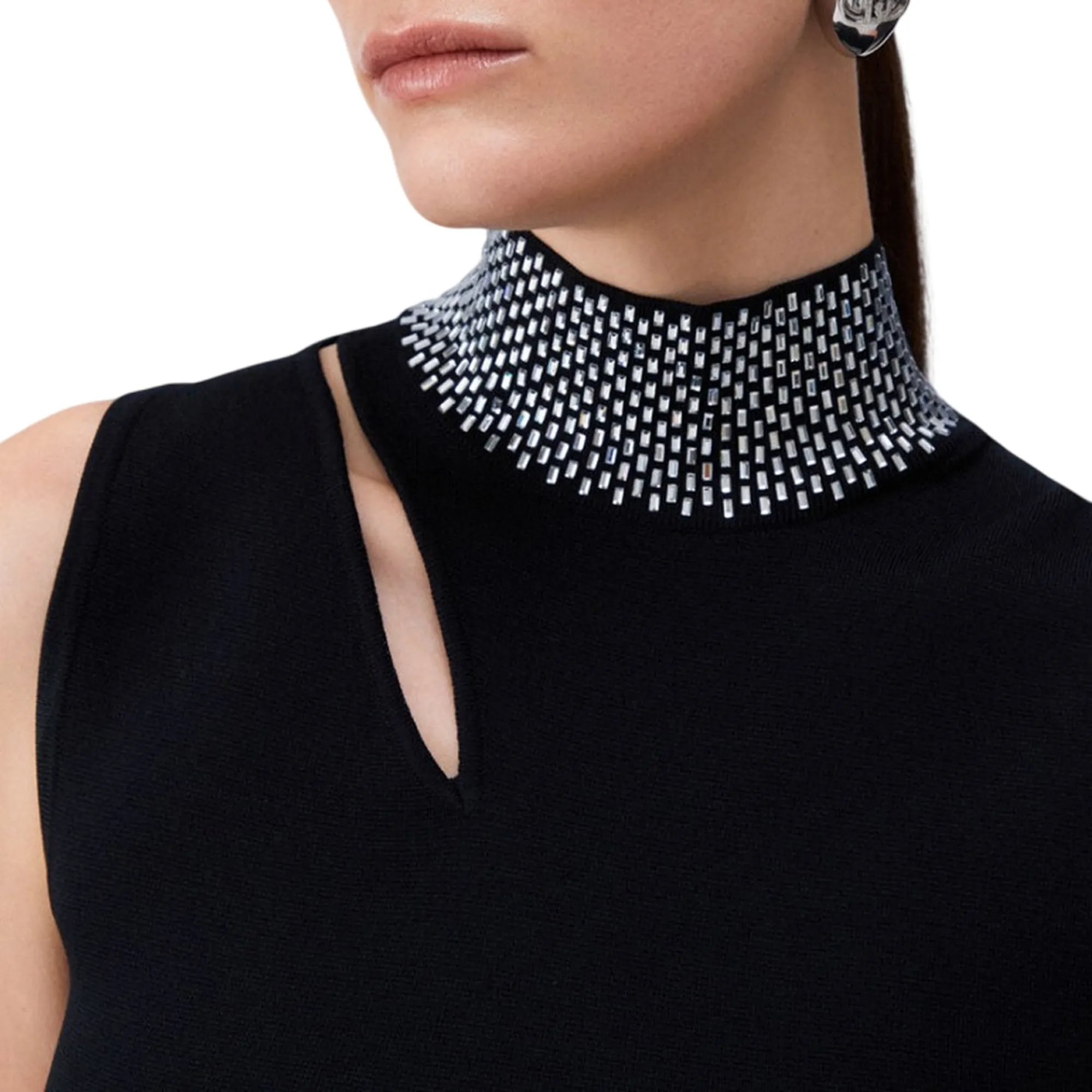 Liujo Jeans Top Nero Wa6221Ms55N 177666