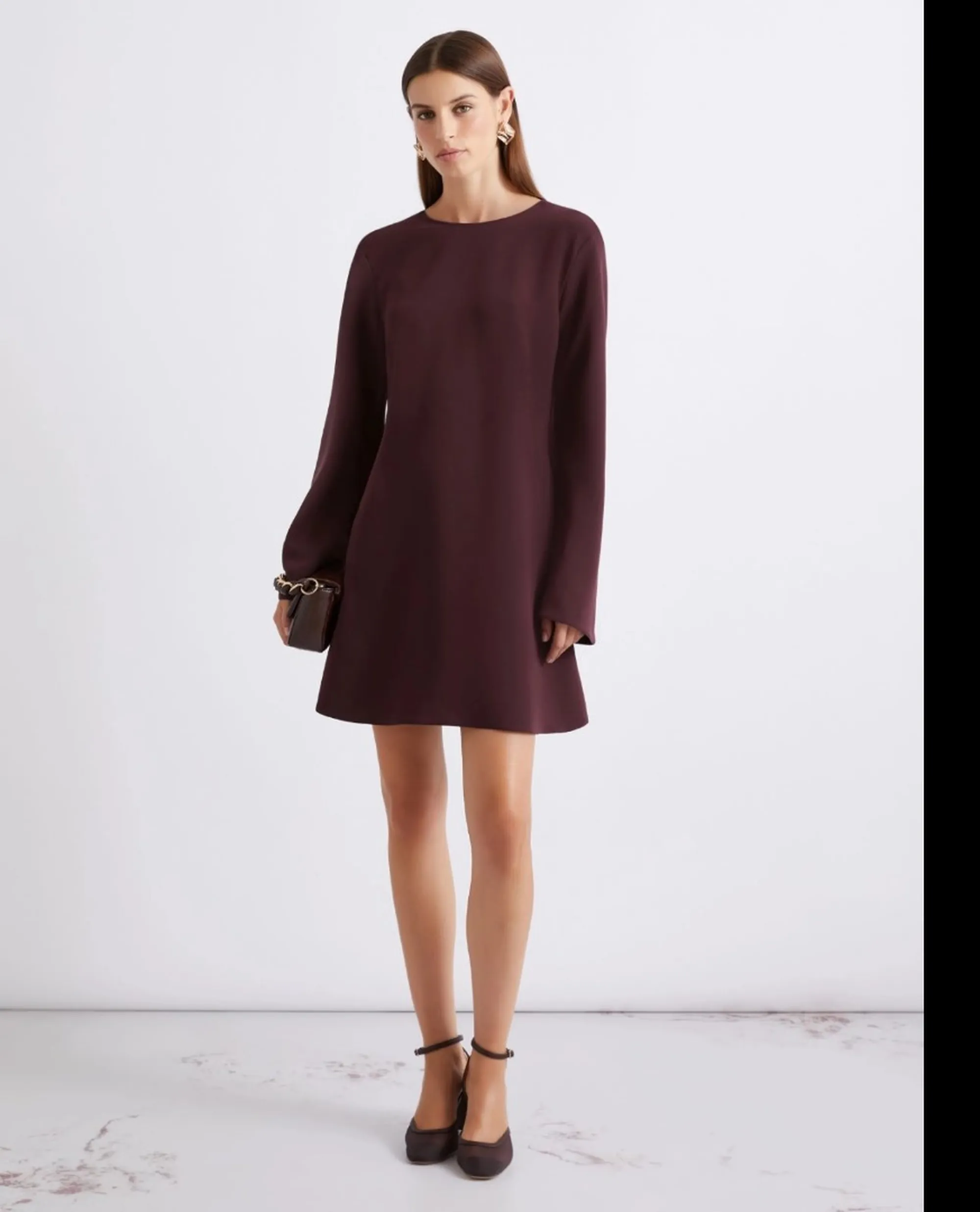 Marella B'Mllavocado Dress ' Bordeaux 2613221021 172833