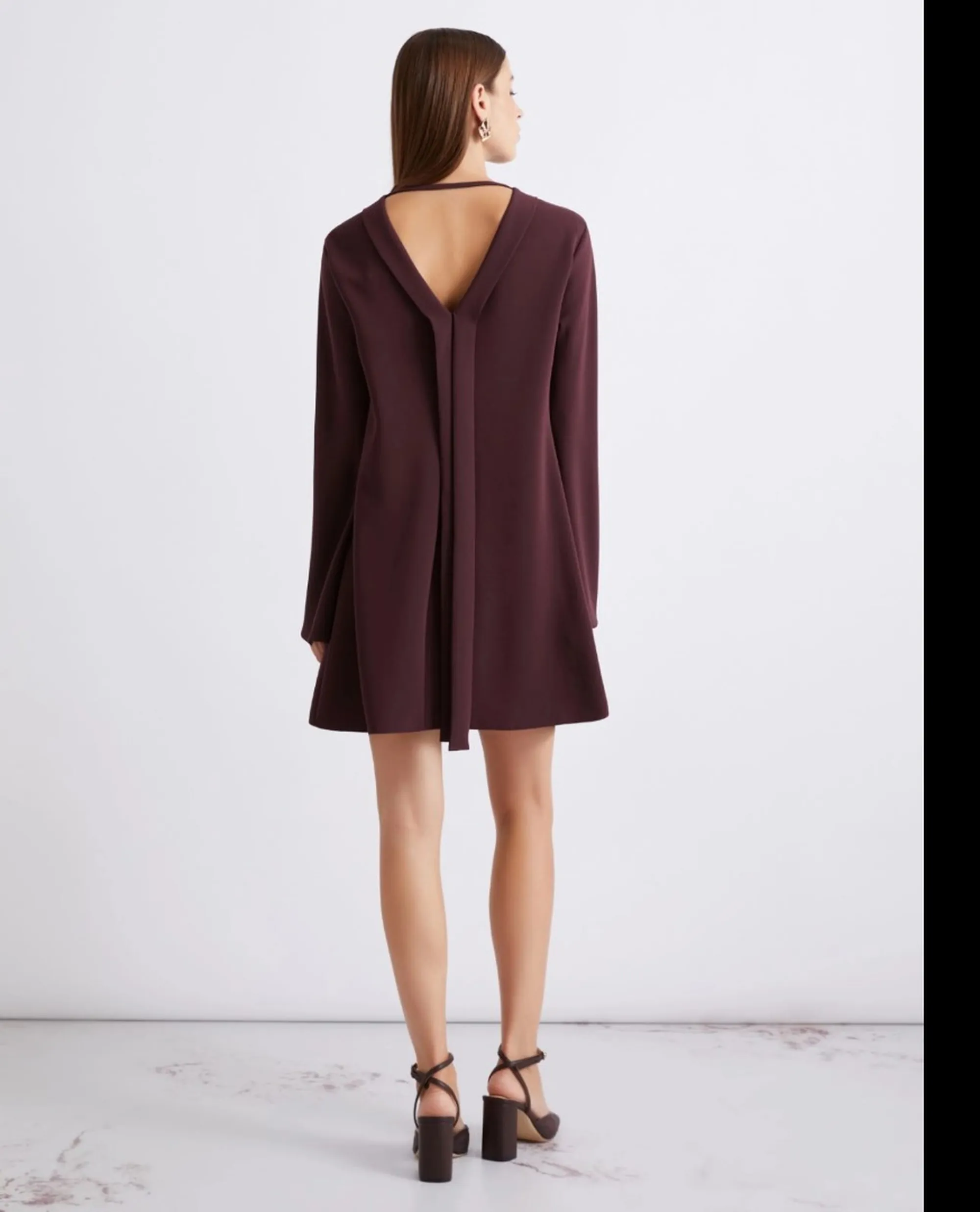 Marella B'Mllavocado Dress ' Bordeaux 2613221021 172834