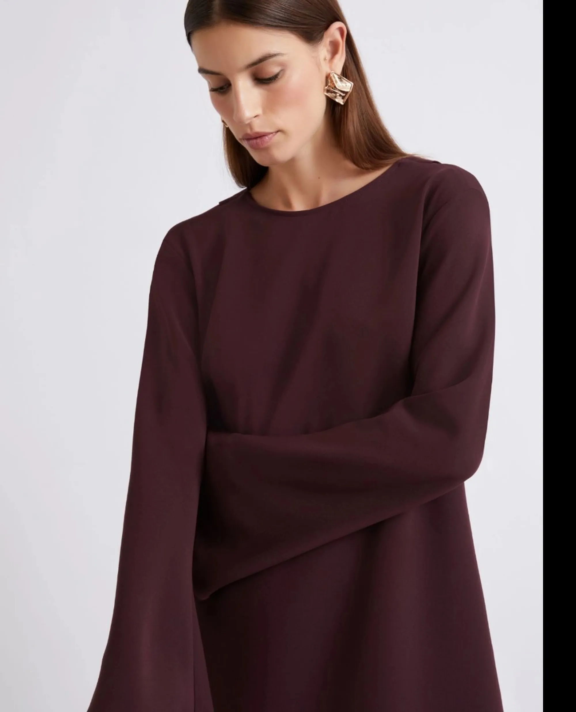Marella B'Mllavocado Dress ' Bordeaux 2613221021 172836