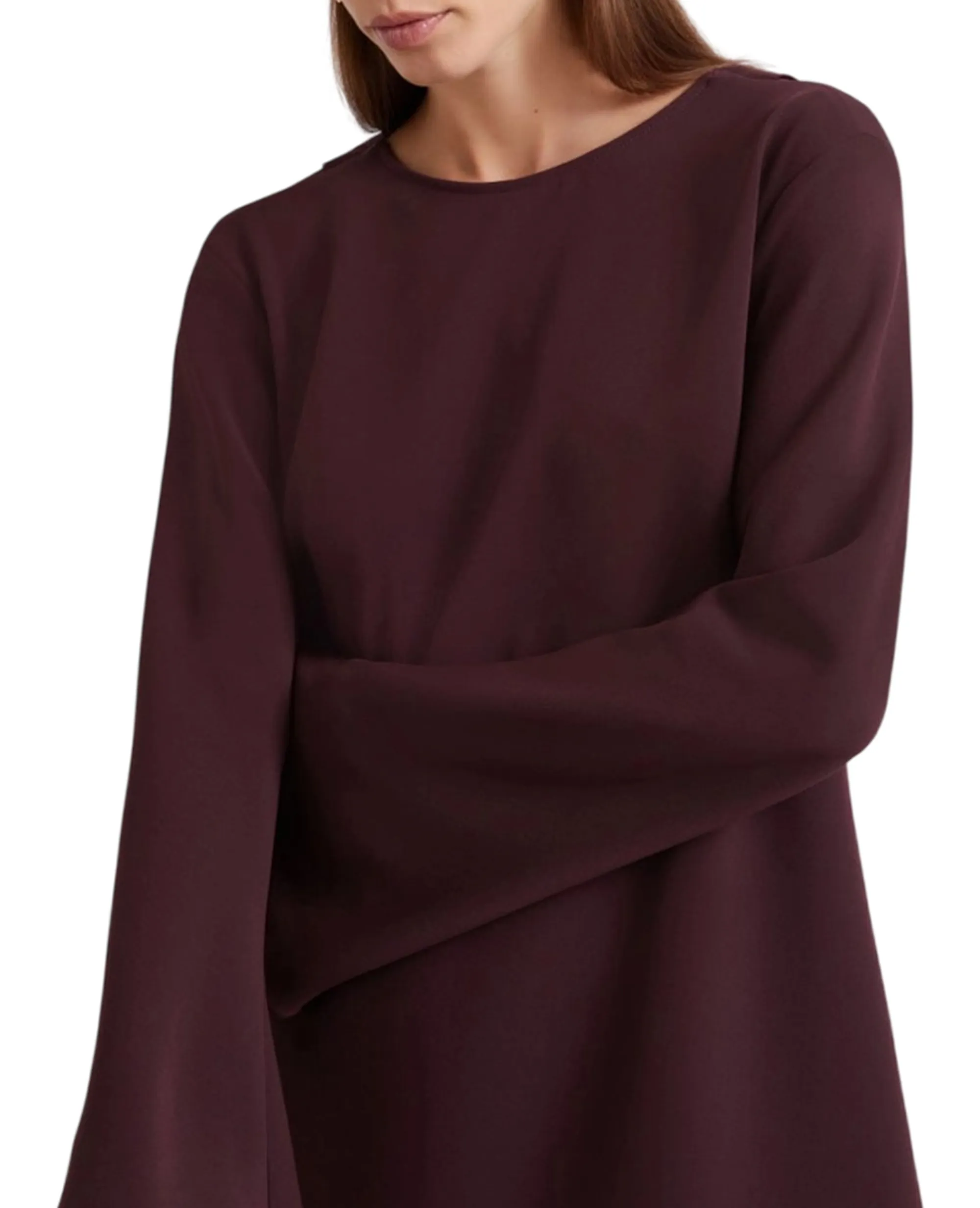 Marella B'Mllavocado Dress ' Bordeaux 2613221021 177381