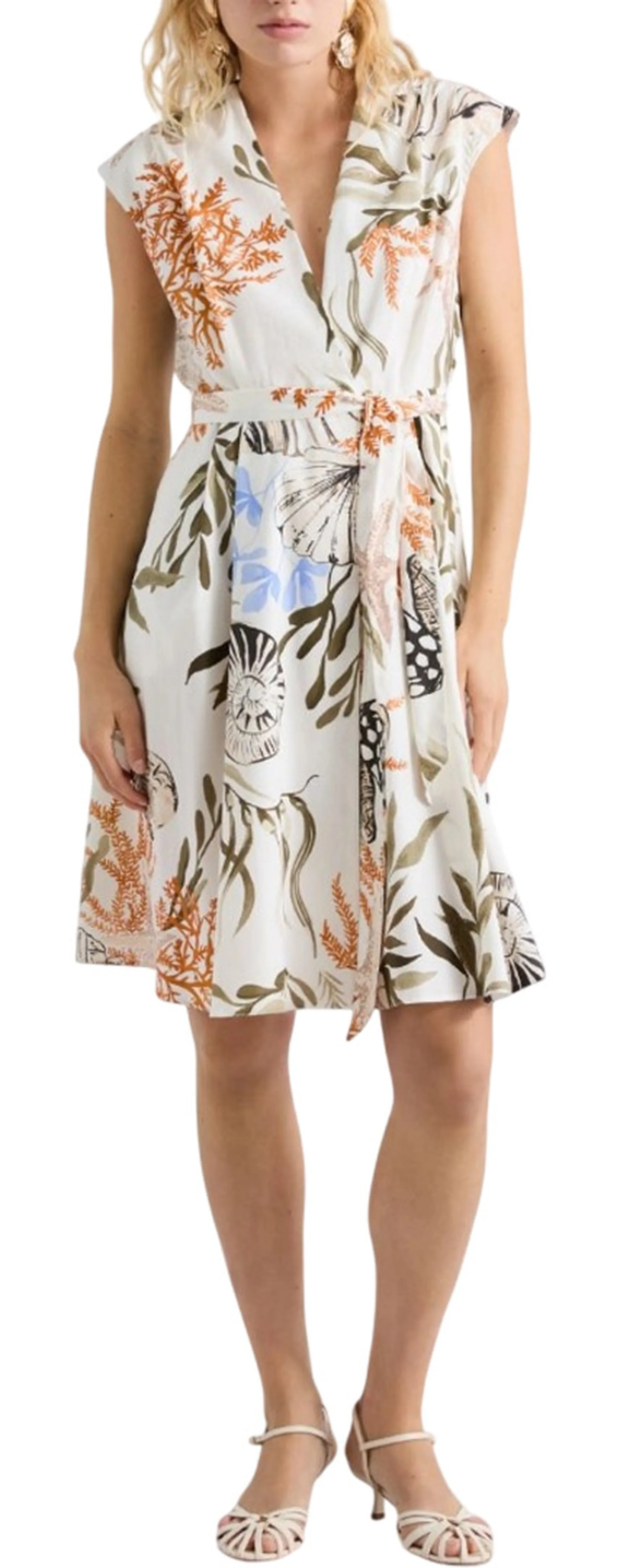 Marella B'Mllfilo Dress ' White 2613221312 181218