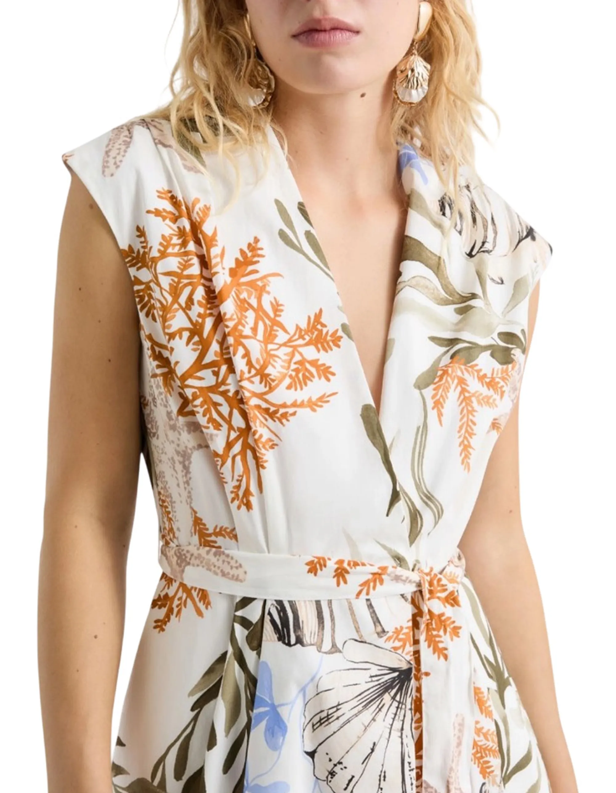 Marella B'Mllfilo Dress ' White 2613221312 181219