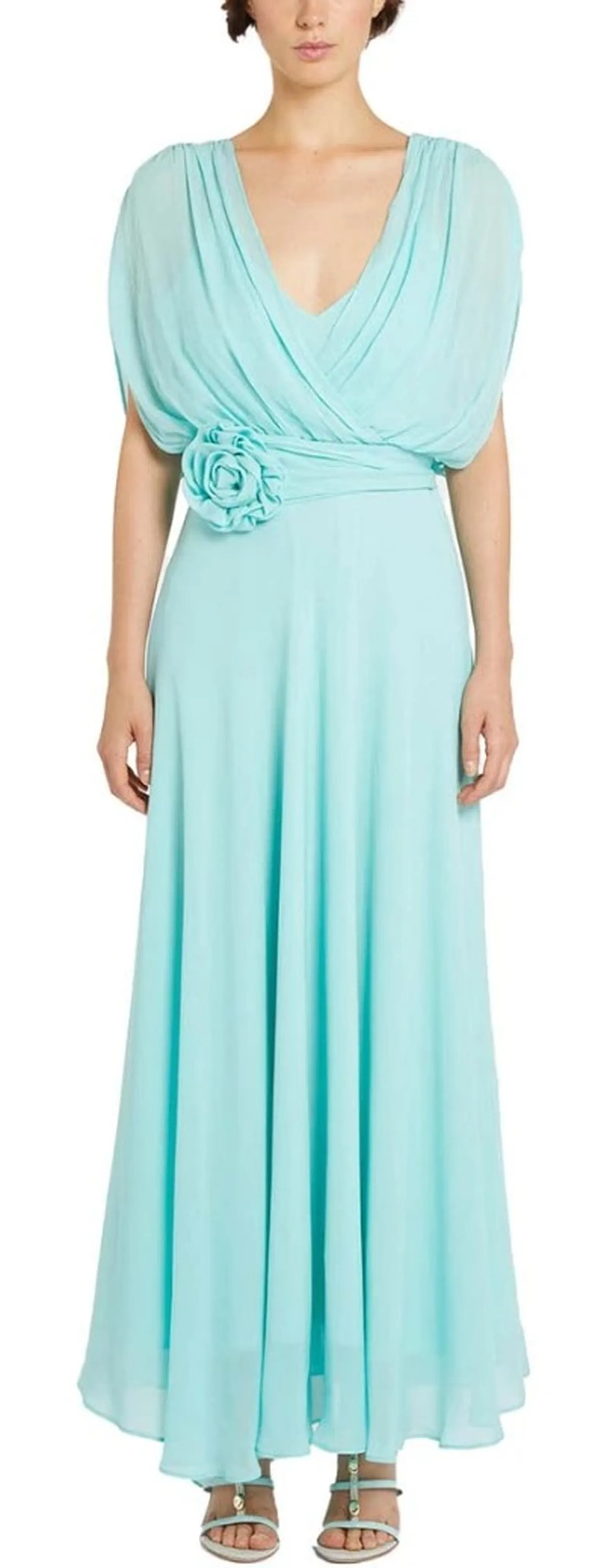 Marella Abito Mllvolta Turchese 2613221122 182460