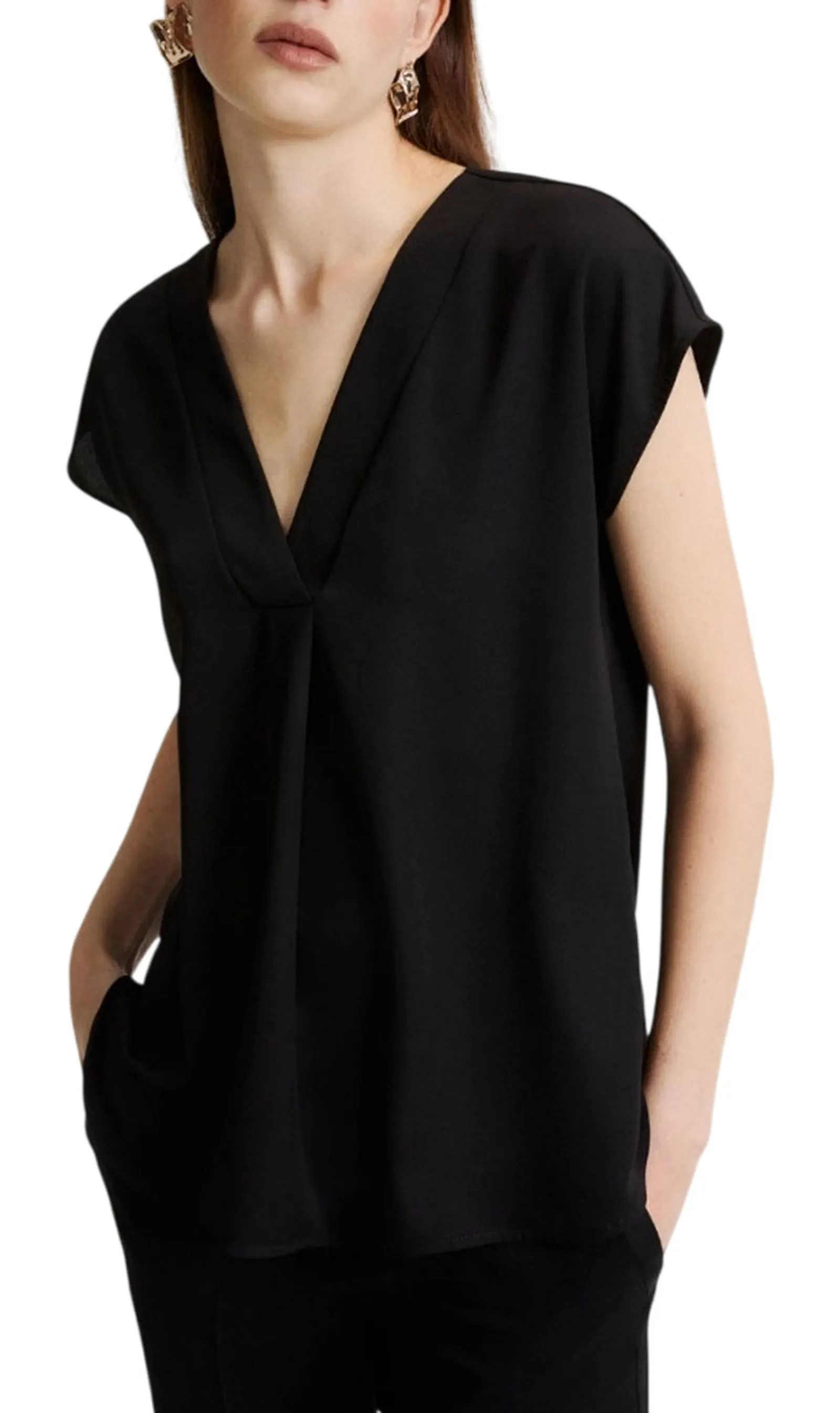 Marella Blusa Brina Nero 2613111023 181224
