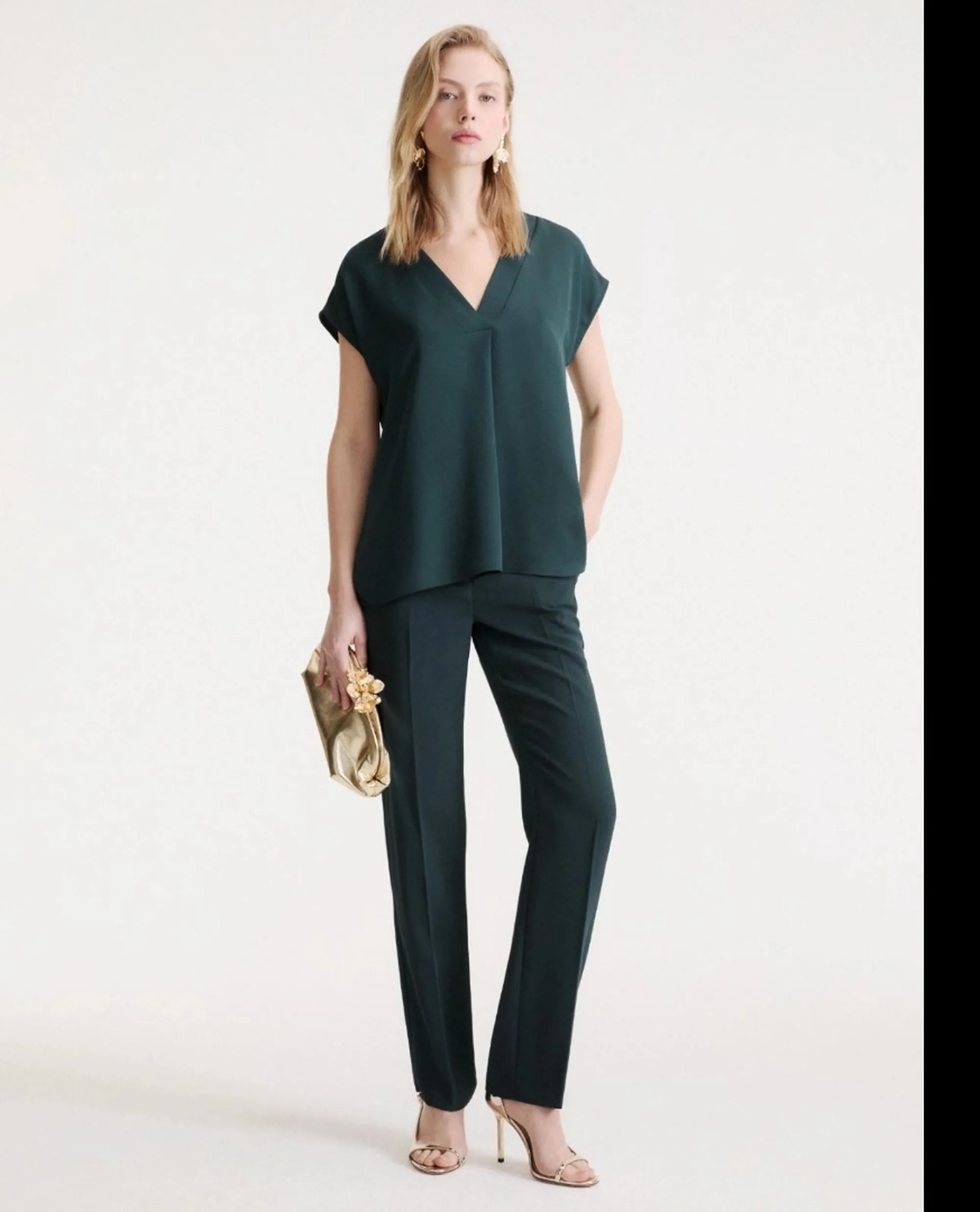 Marella Blusa Brina Pavone 2623116033 190857