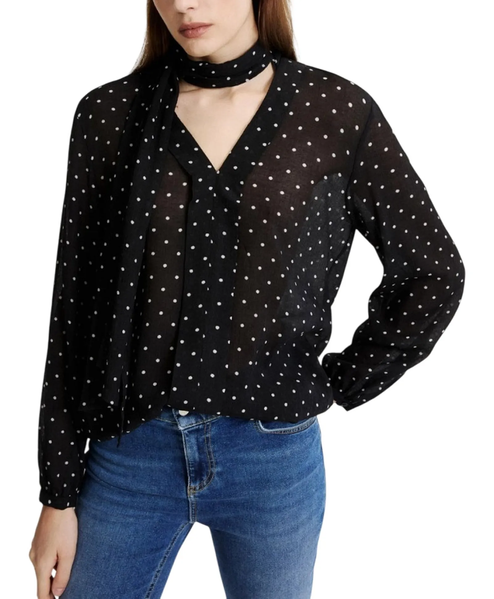 Marella Blusa Mllquinoa Nero 2623116141 194864